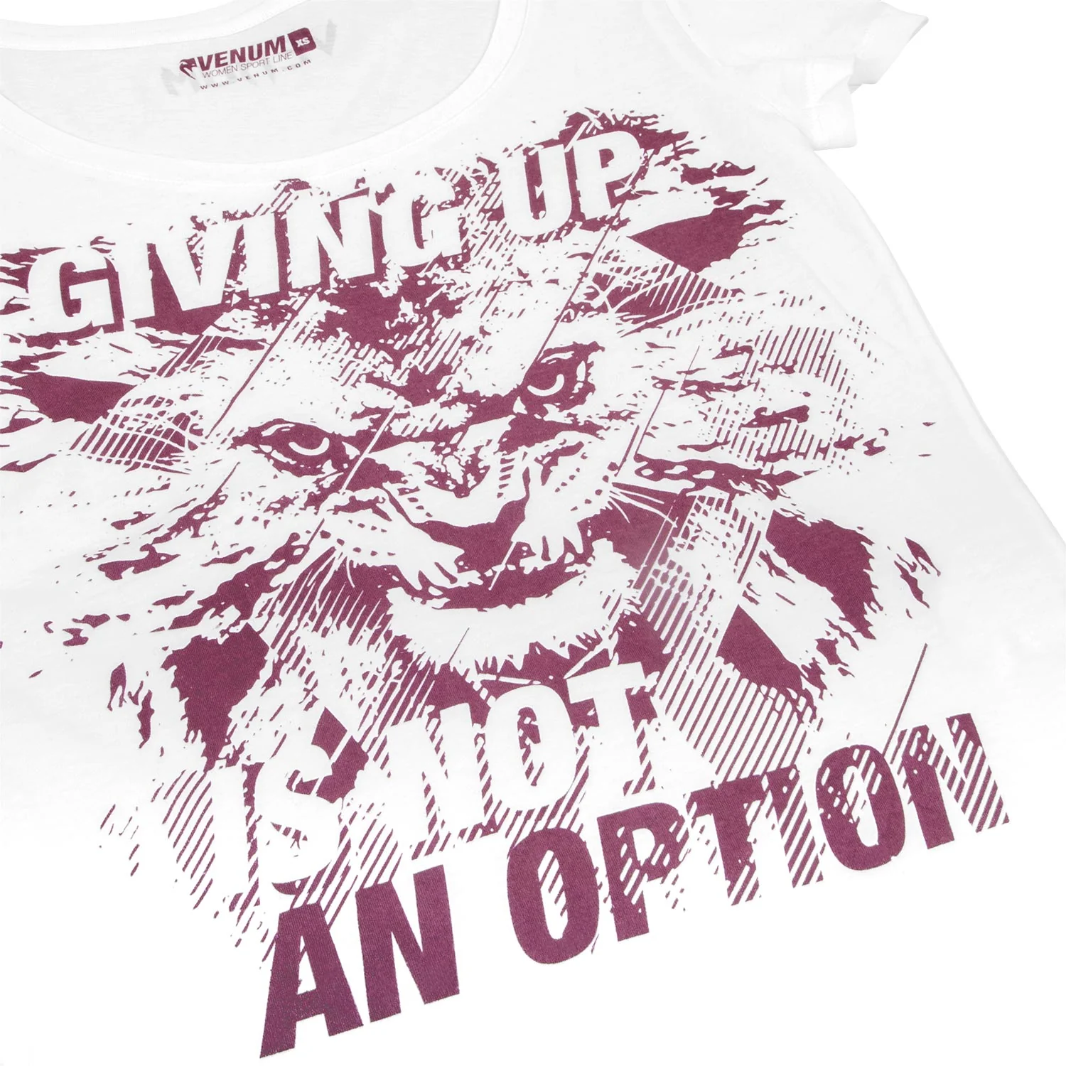T-shirt Femme Venum Givin' - Blanc - Image 5
