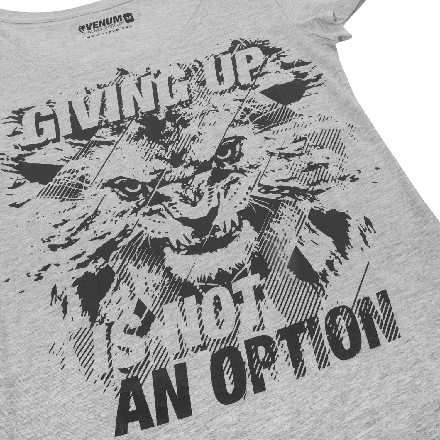 T-shirt Femme Venum Givin' - Gris - Image 5