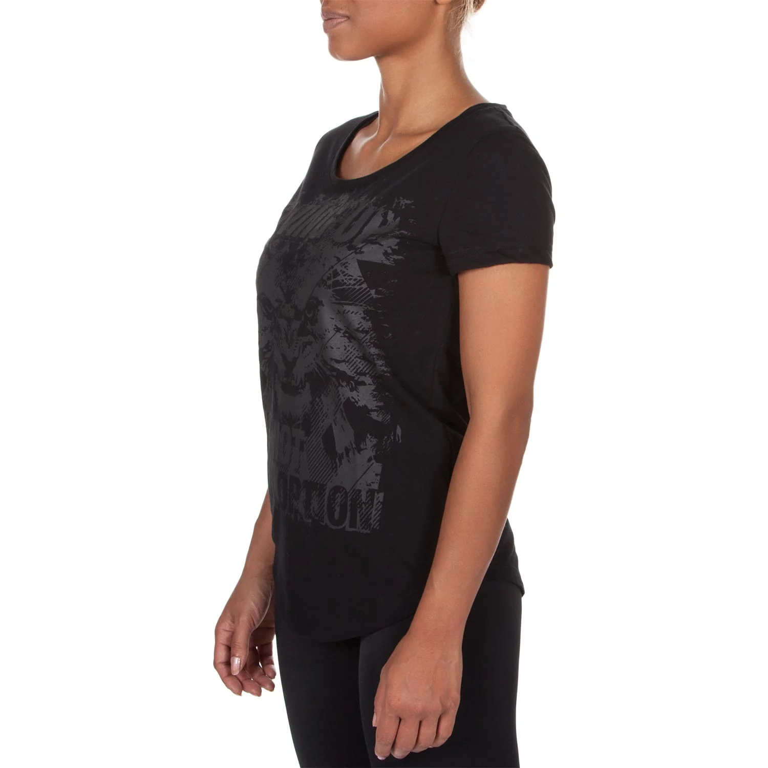 T-shirt Femme Venum Givin' - Noir