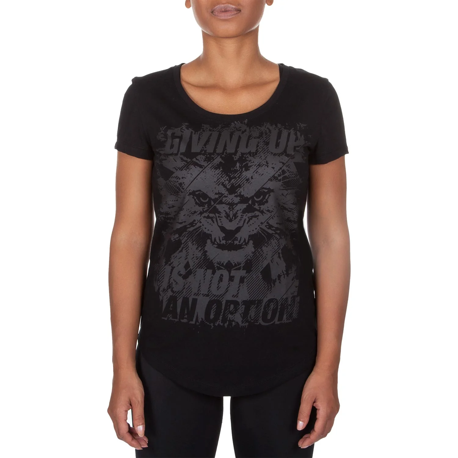 T-shirt Femme Venum Givin' - Noir - Image 2