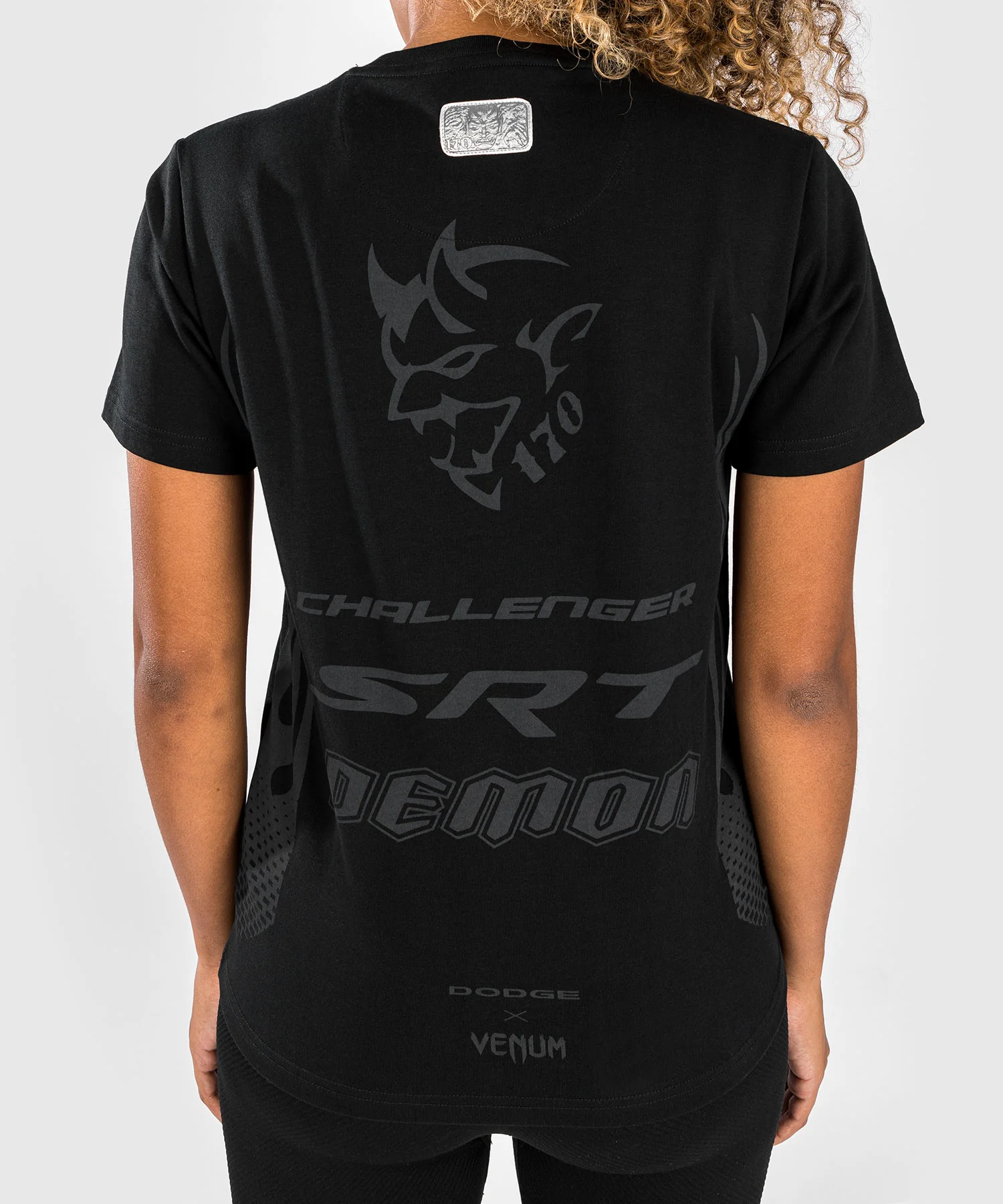 T-Shirt Femme Venum x Dodge Demon 170 - Noir - Image 6