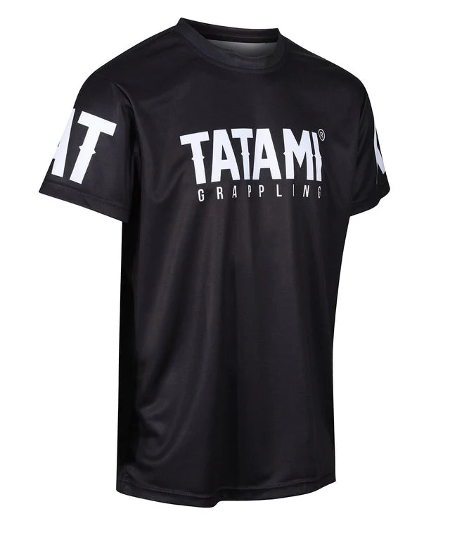 T-Shirt Grappling Tatami Fightwear Raven - Noir - Image 4