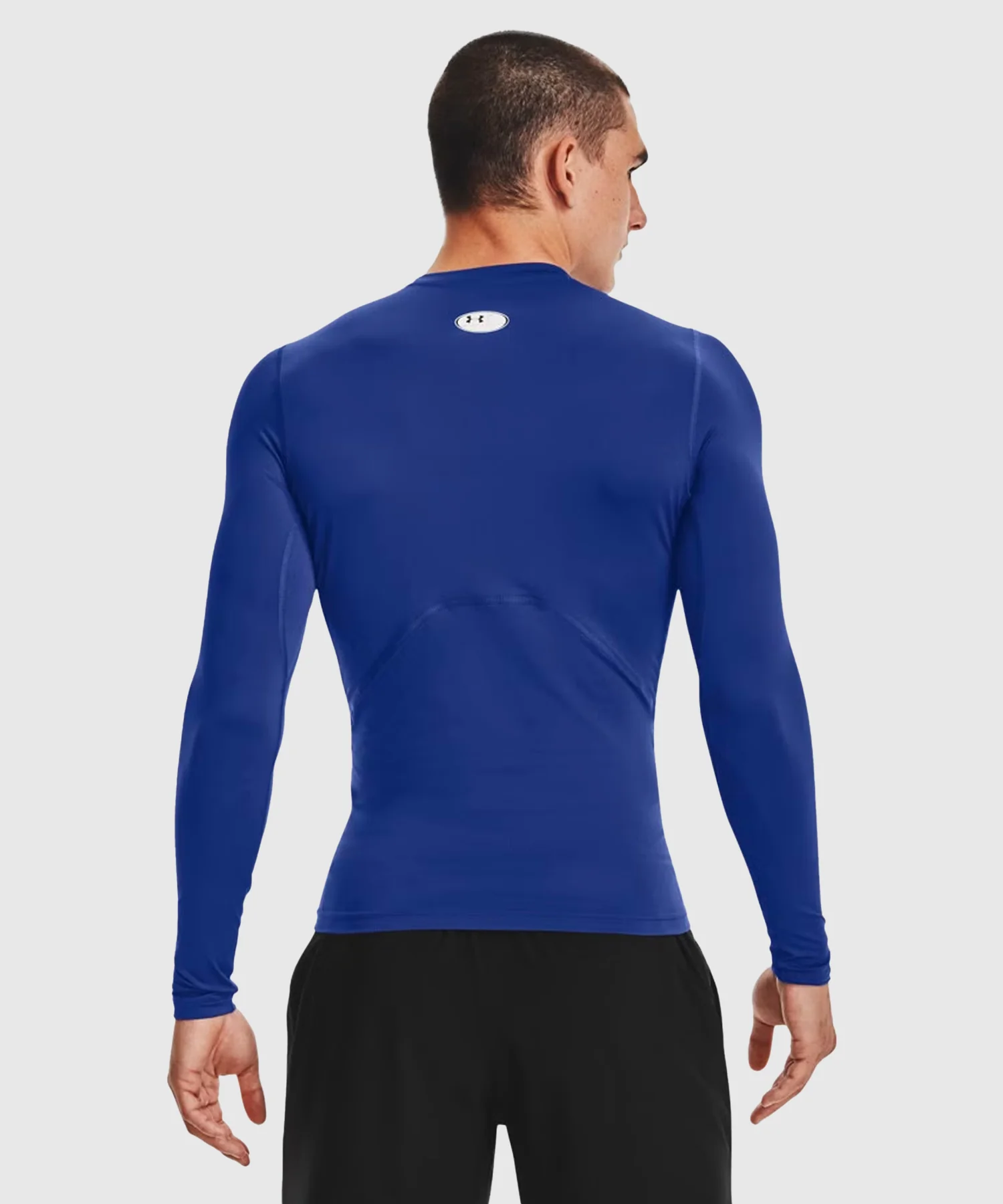 T-Shirt Manches Longues Under Armour Heatgear® Armour - Bleu - Image 2