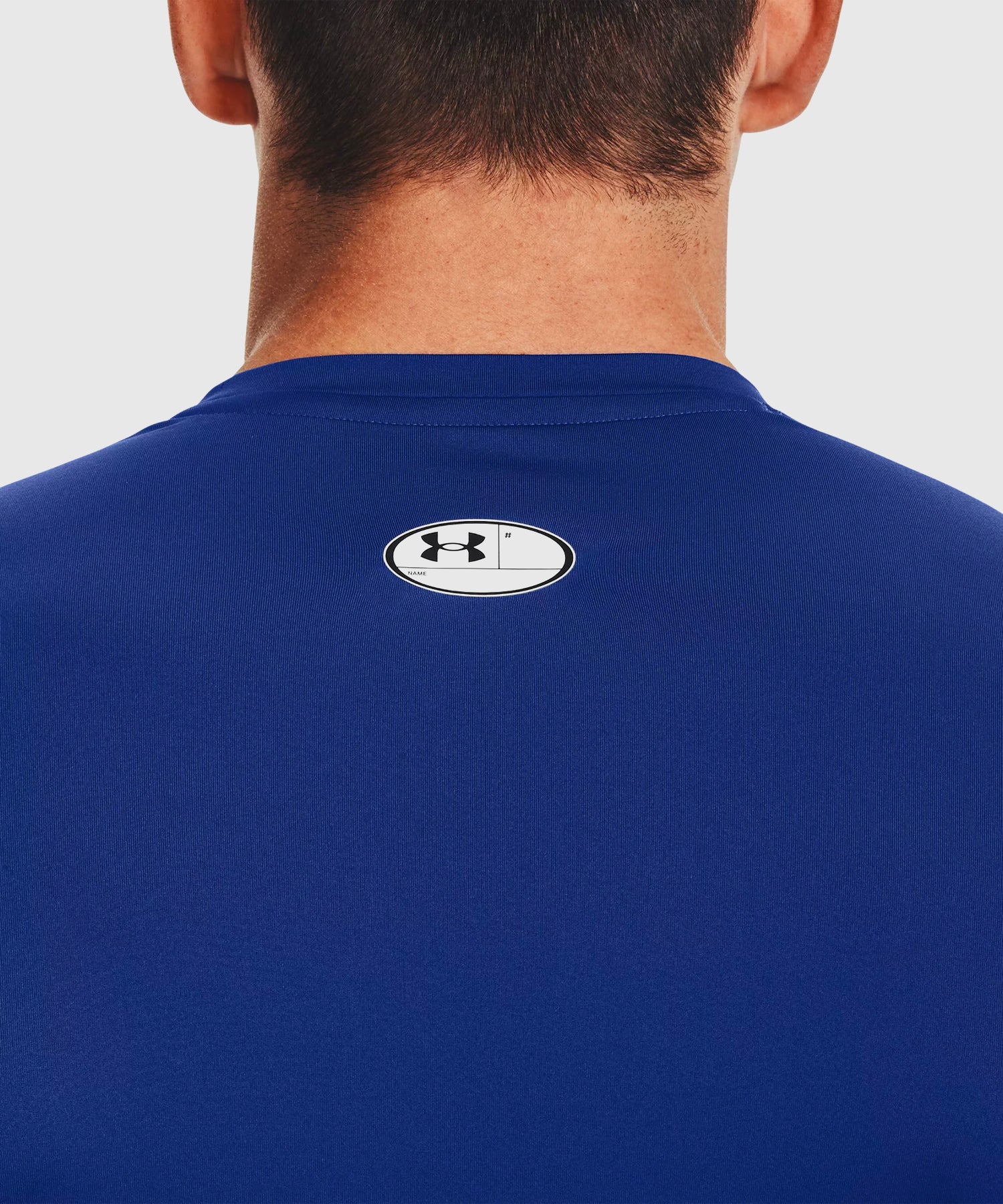 T-Shirt Manches Longues Under Armour Heatgear® Armour - Bleu - Image 4