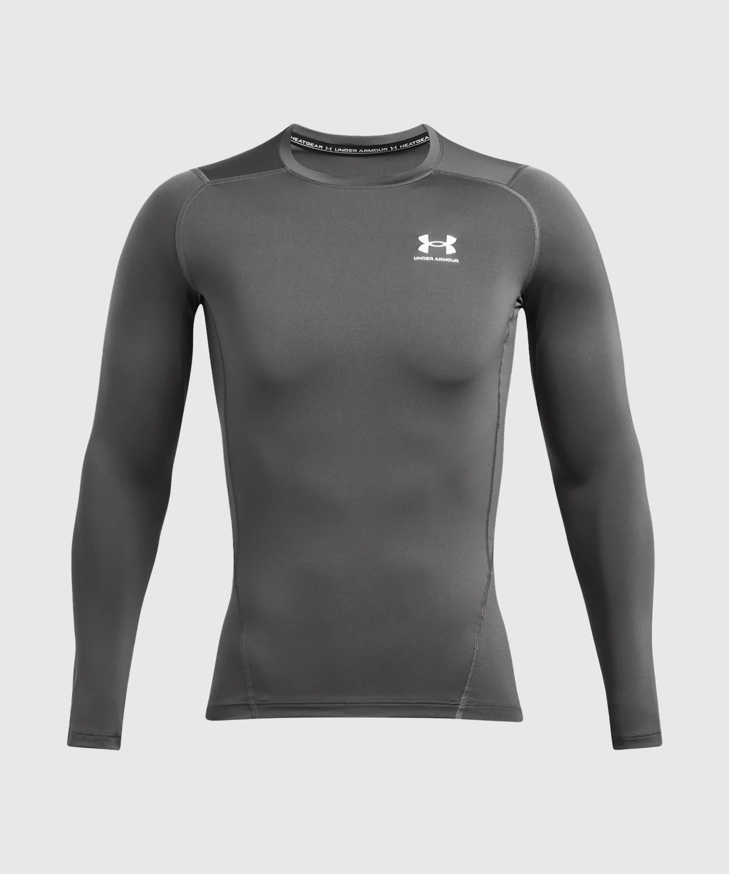 T-Shirt Manches Longues Under Armour Heatgear® Armour - Gris - Image 3