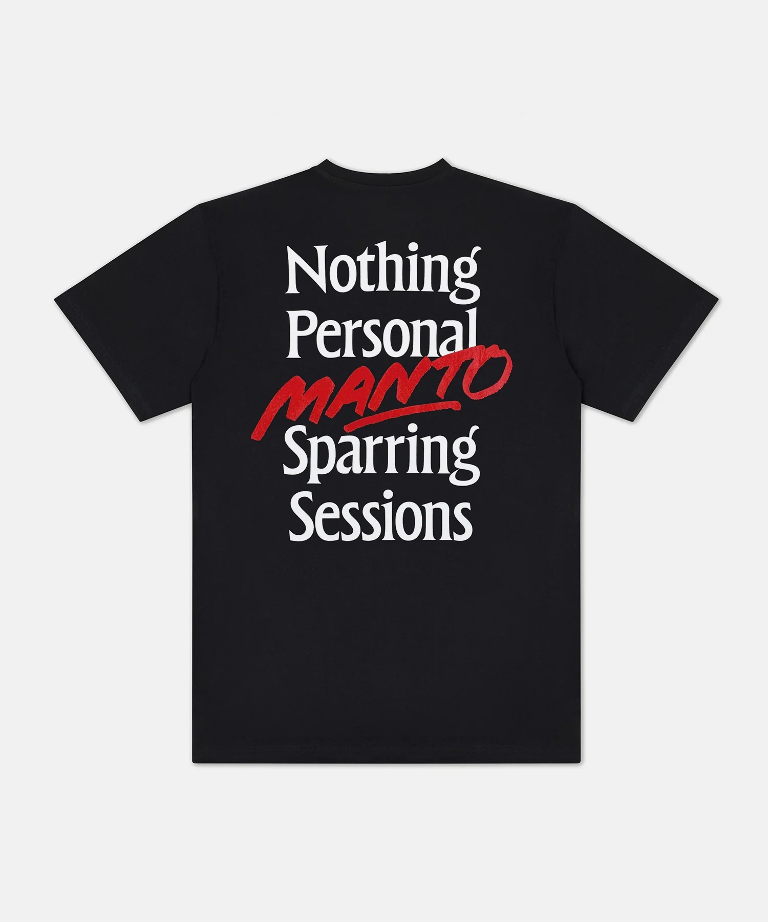 T-shirt Manto Nothing Personal - Noir