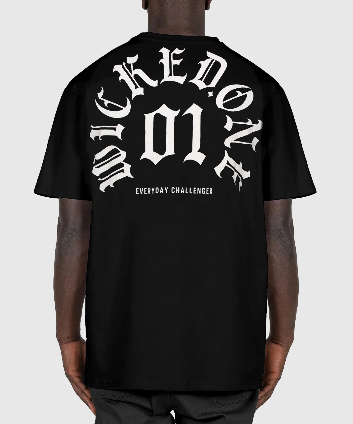 T-Shirt Oversize Wicked One Goat - Noir