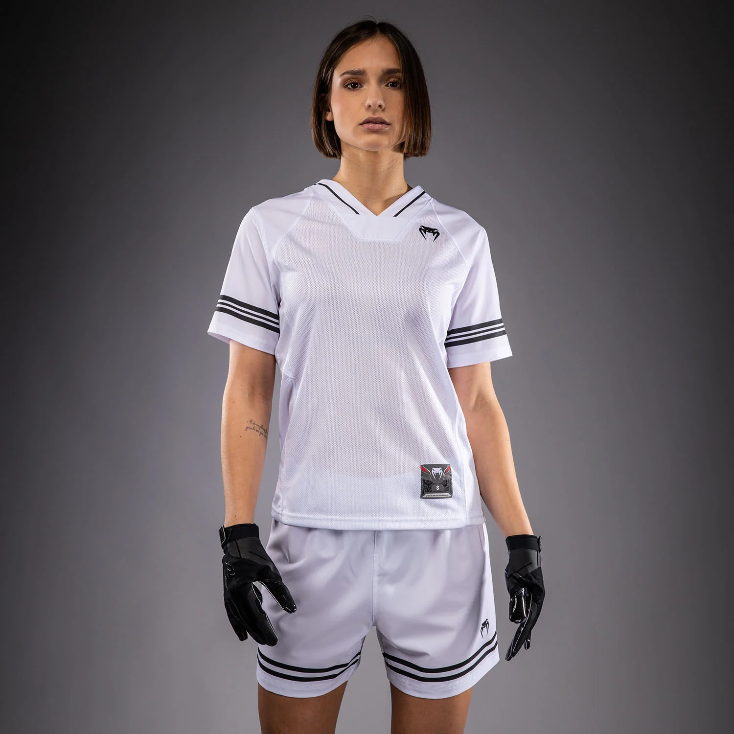T-shirt pour Femme Venum Flag Football - Blanc