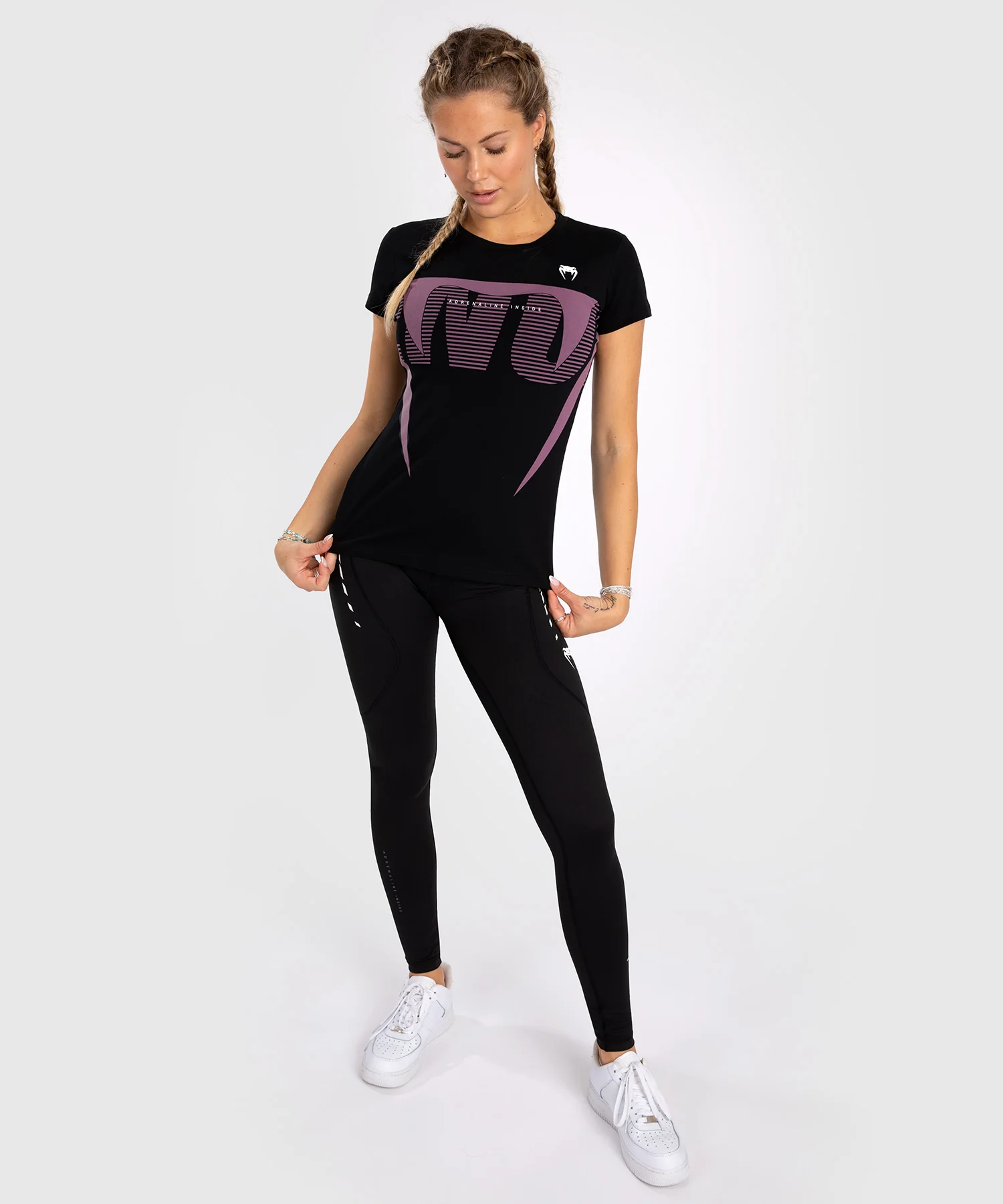 T-Shirt pour Femmes Venum Adrenaline - Purple - Image 2