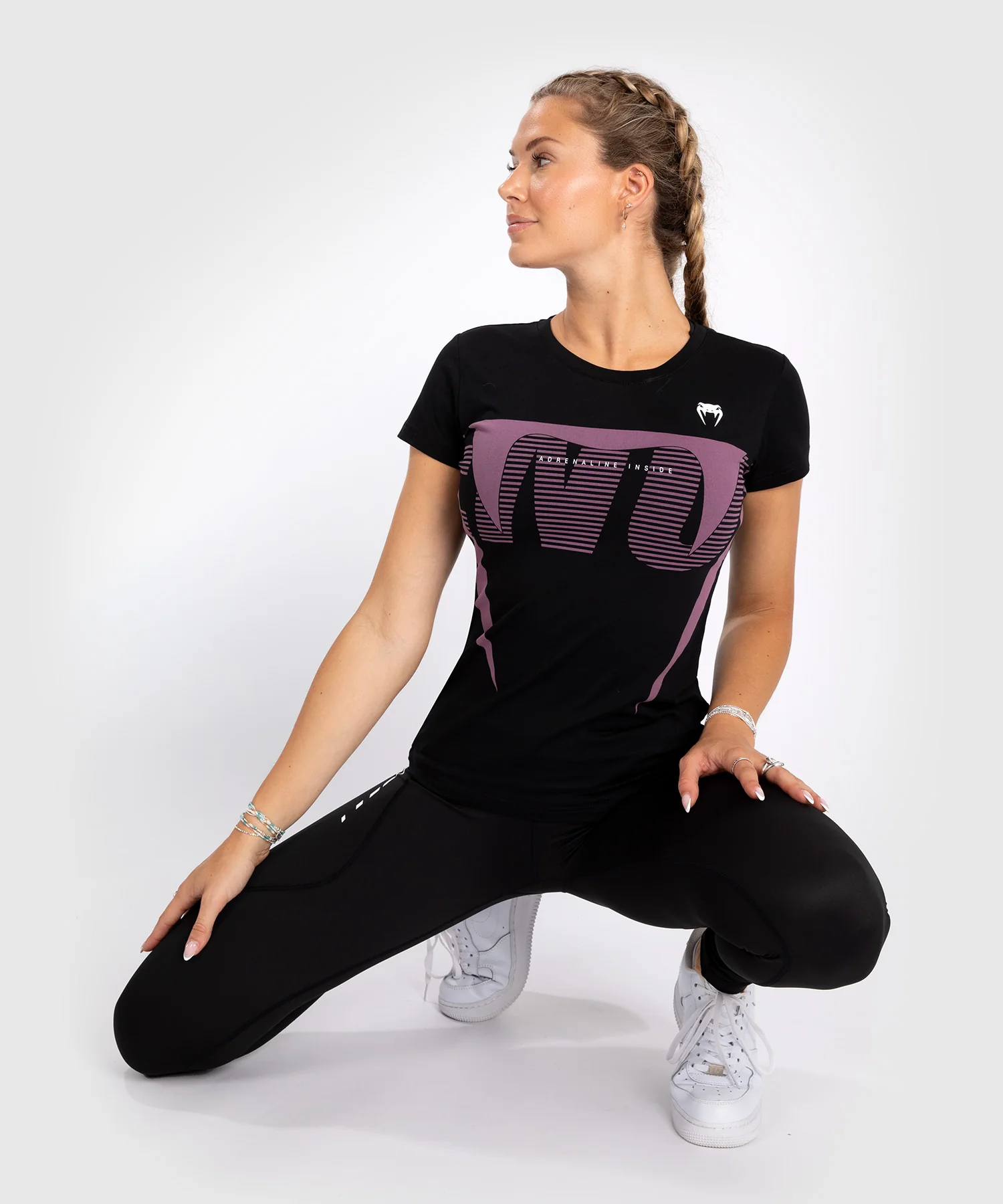 T-Shirt pour Femmes Venum Adrenaline - Purple - Image 5