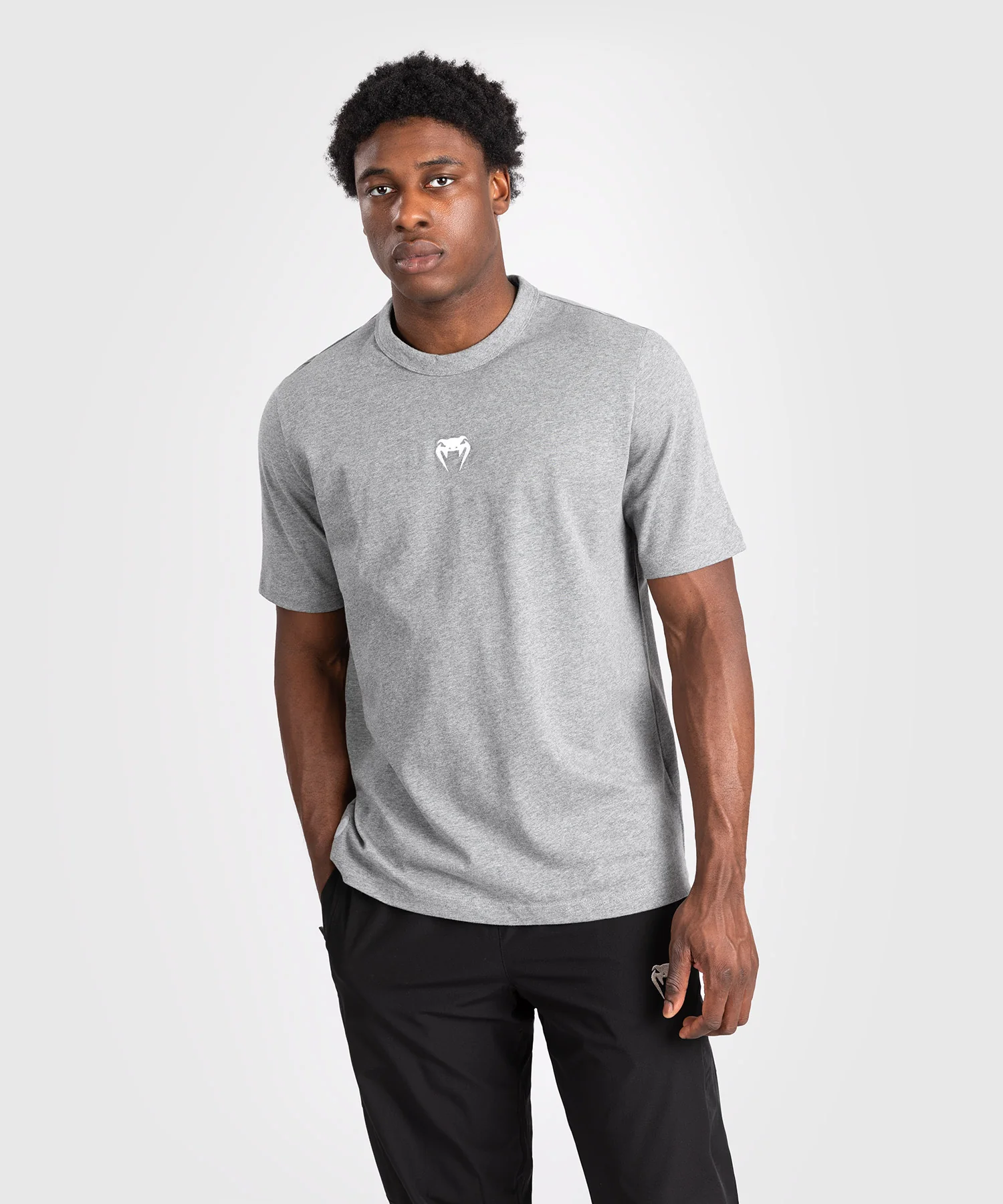 T-Shirt pour Hommes Venum Vortex XL - Gris Clair Chiné - Image 2