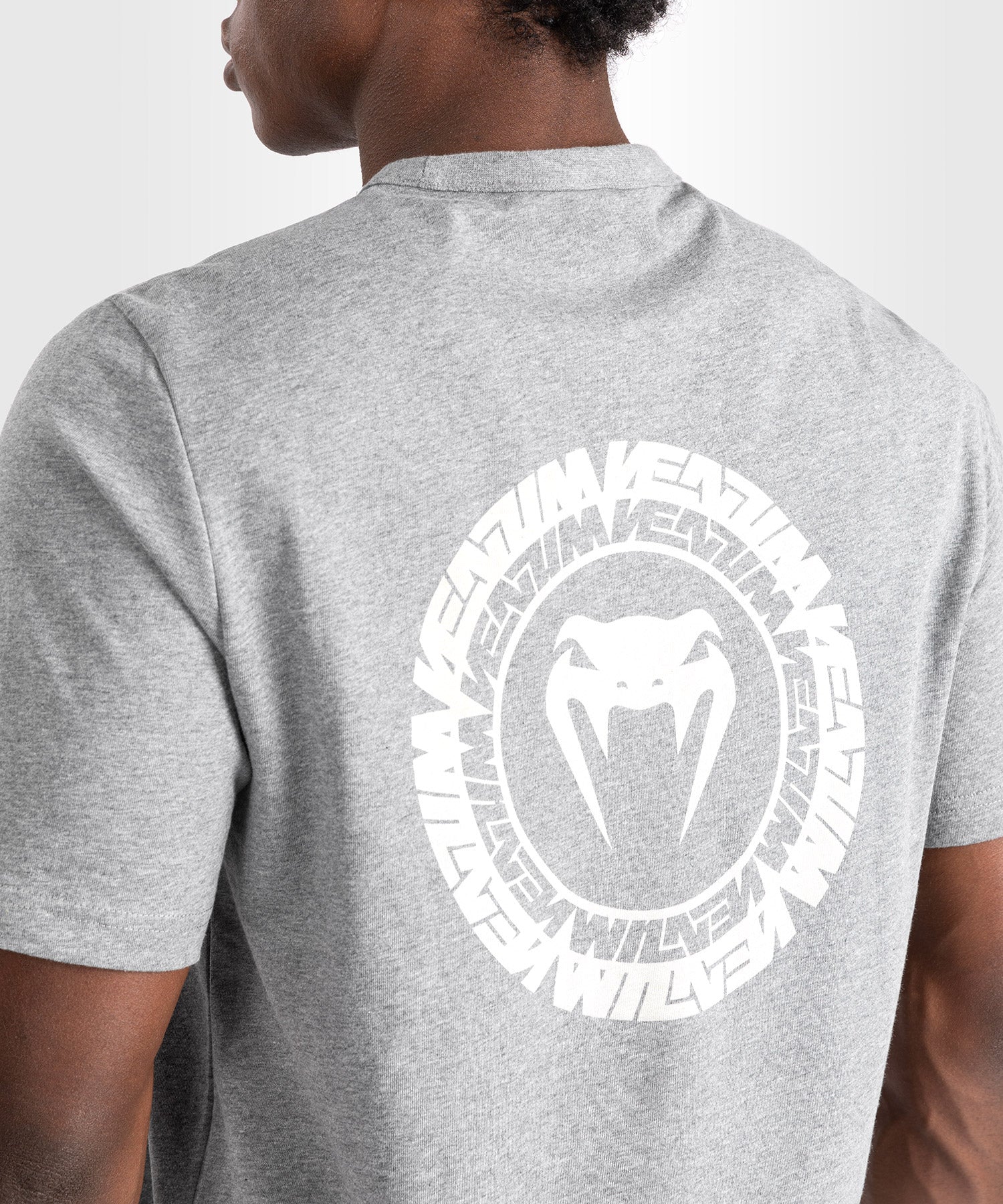 T-Shirt pour Hommes Venum Vortex XL - Gris Clair Chiné - Image 4
