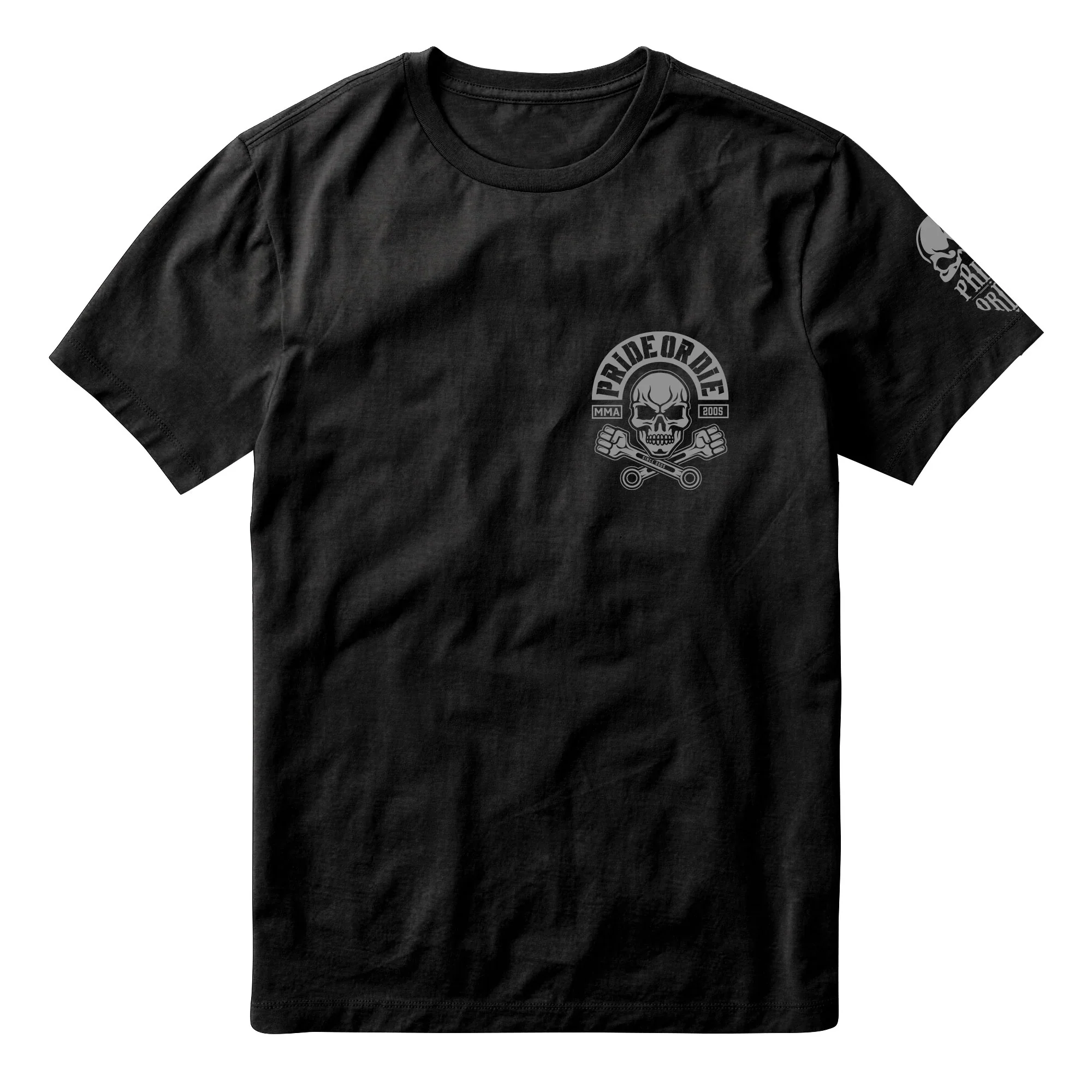 T-shirt Pride Or Die Busted Knuckles - Noir
