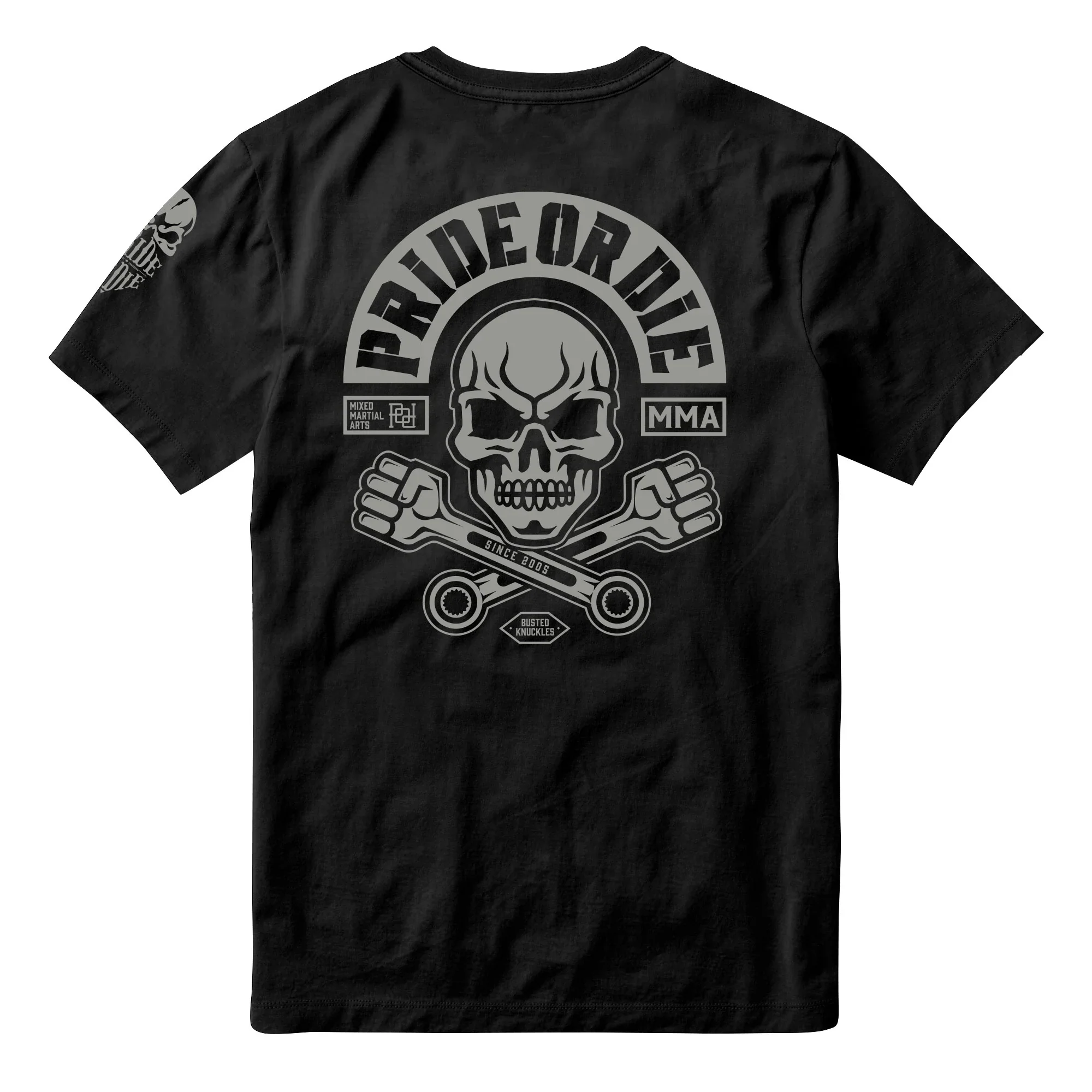 T-shirt Pride Or Die Busted Knuckles - Noir - Image 2