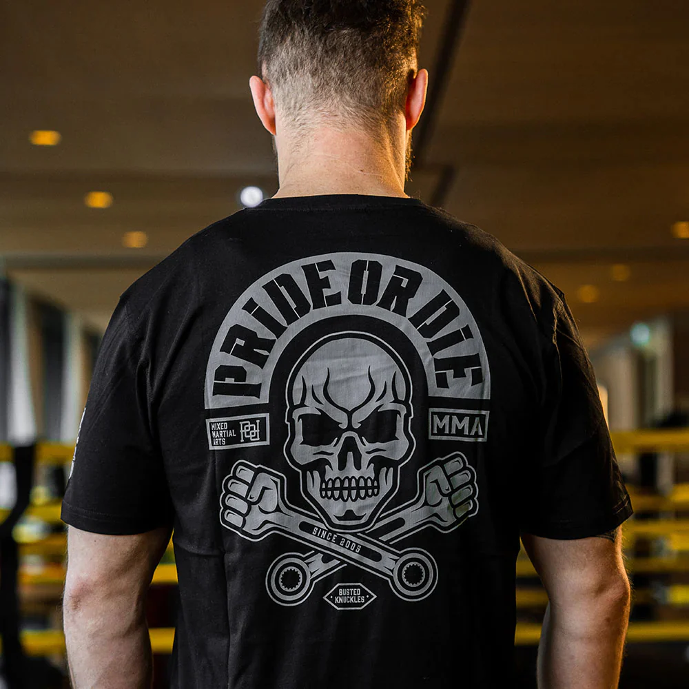 T-shirt Pride Or Die Busted Knuckles - Noir - Image 4