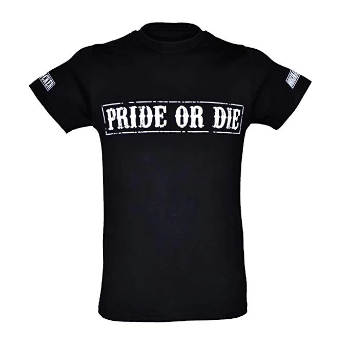T-shirt Pride or Die Fight Club - Noir - Image 2