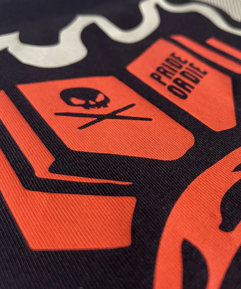 T-Shirt Pride Or Die Heavy Hitter - Noir - Image 4