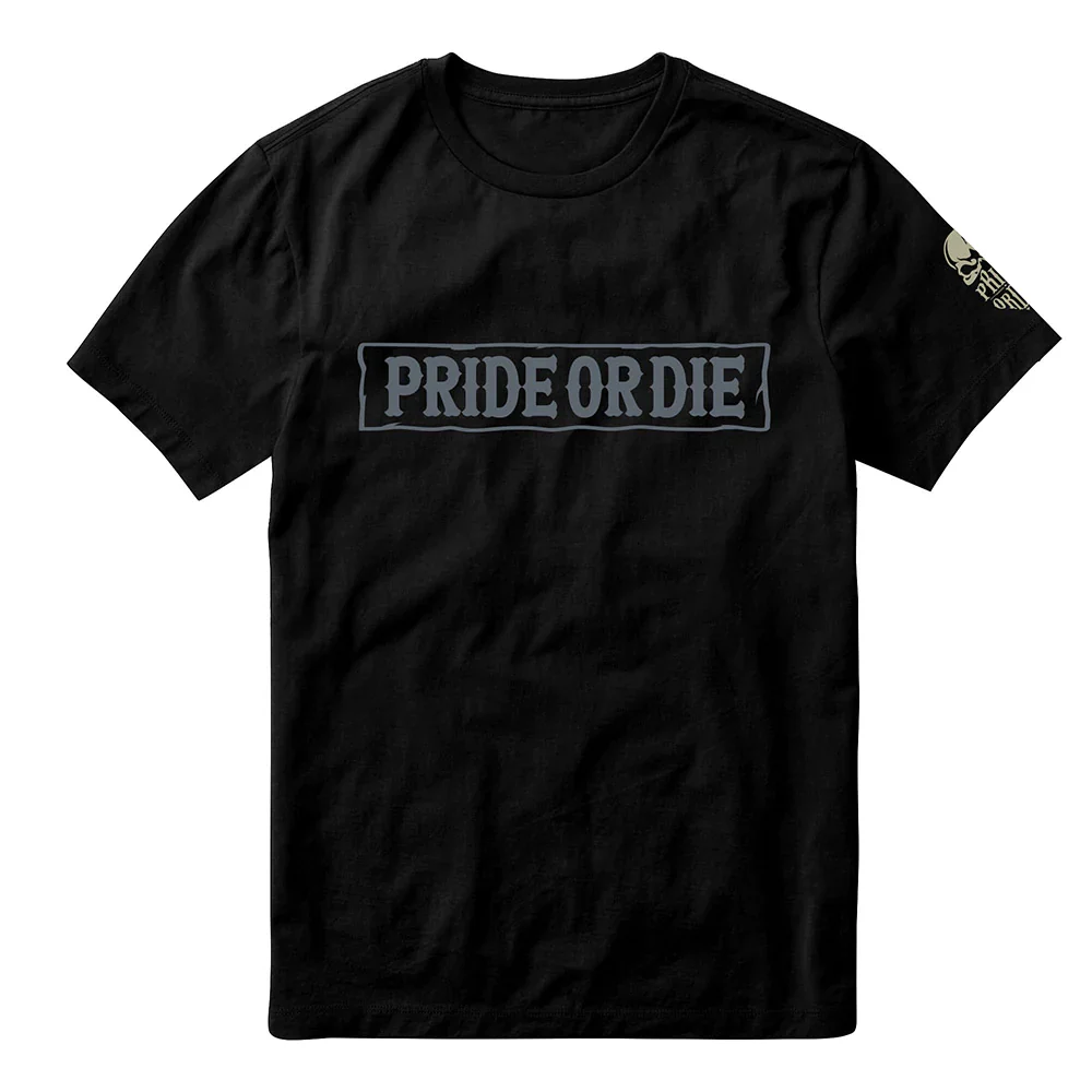 T-shirt Pride Or Die Iron Kings - Noir - Image 2