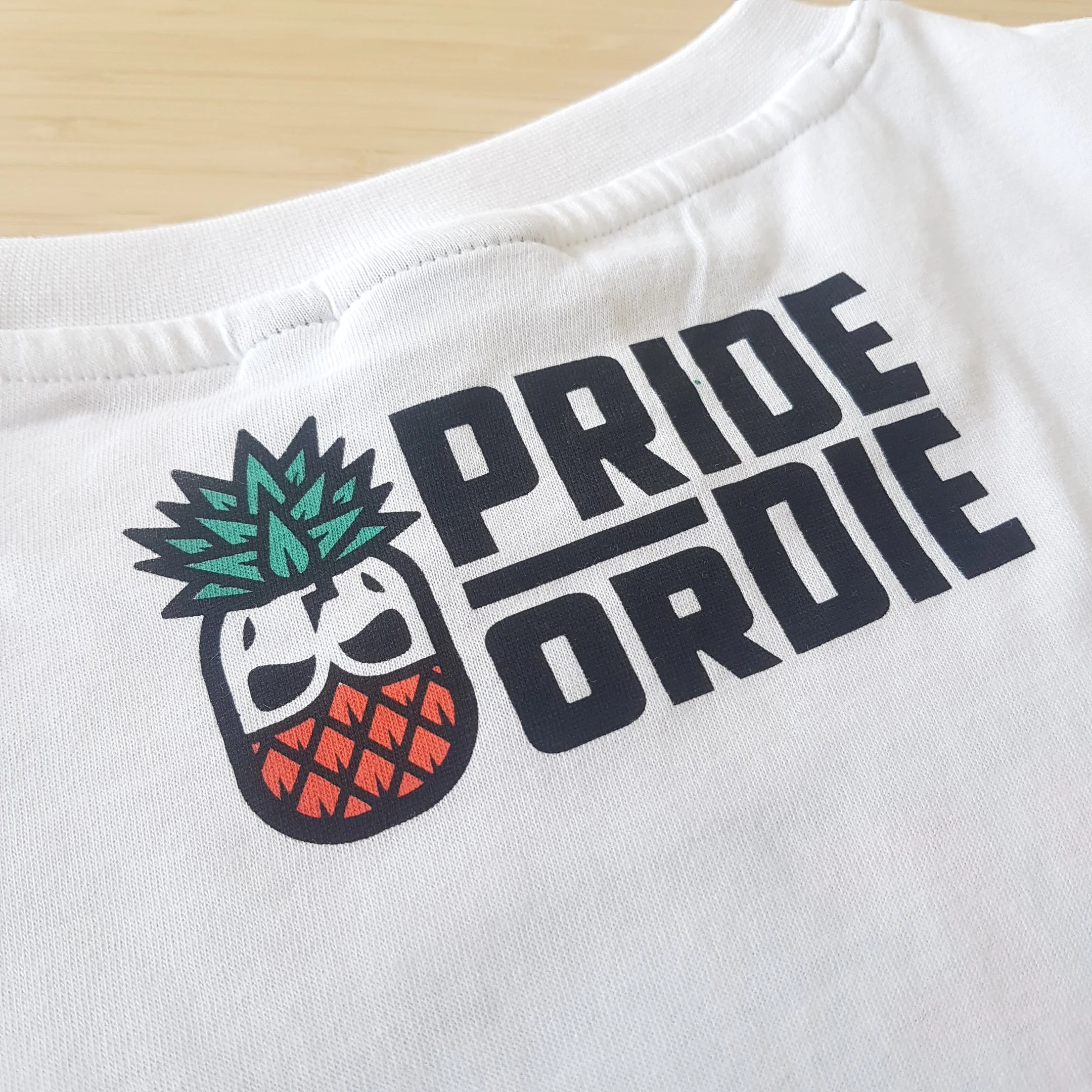 T-shirt Pride Or Die Juice Jitsu - Blanc - Image 4