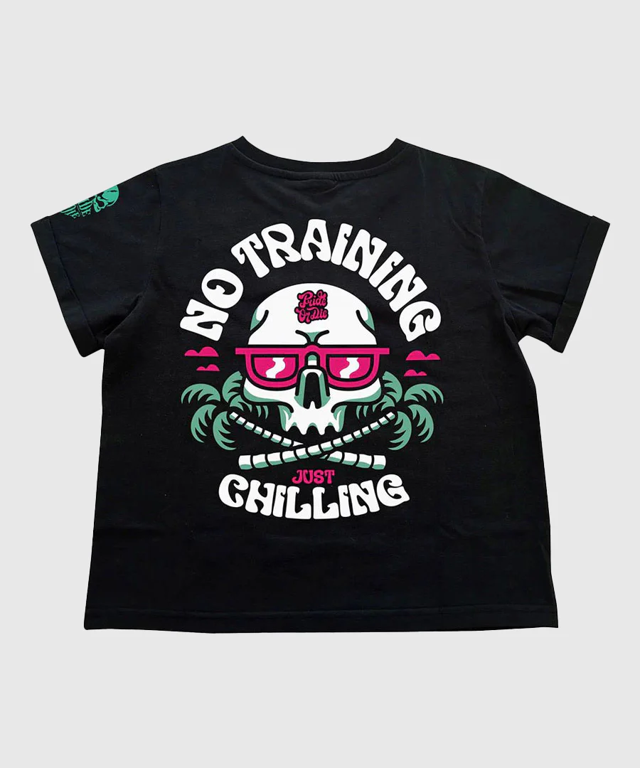 T-Shirt Pride Or Die No Training - Noir - Image 2