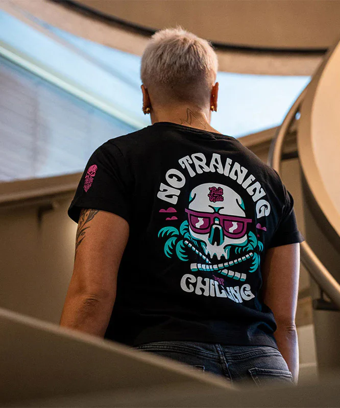 T-Shirt Pride Or Die No Training - Noir - Image 4