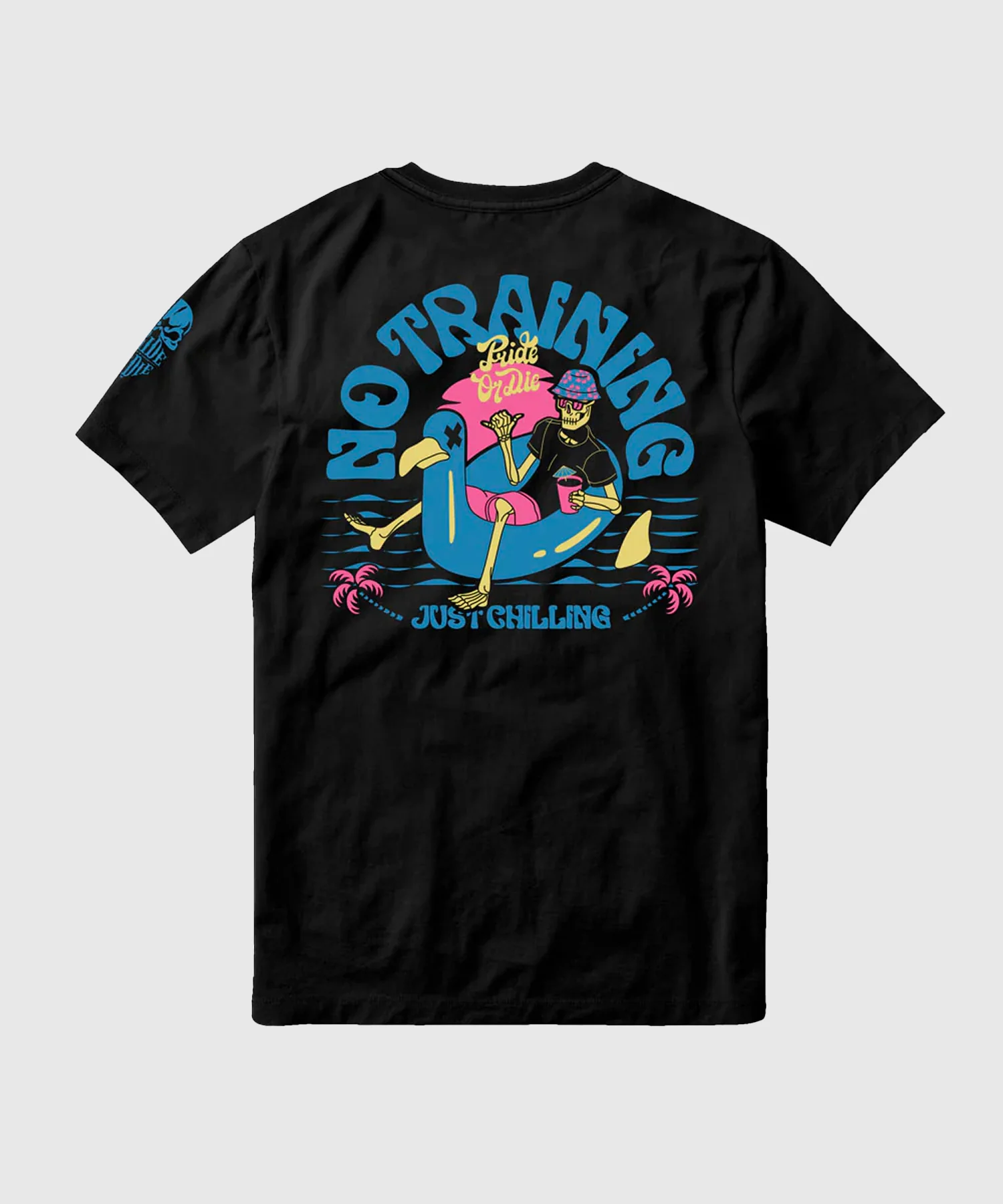 T-Shirt Pride Or Die No Training V.2 - Noir - Image 4