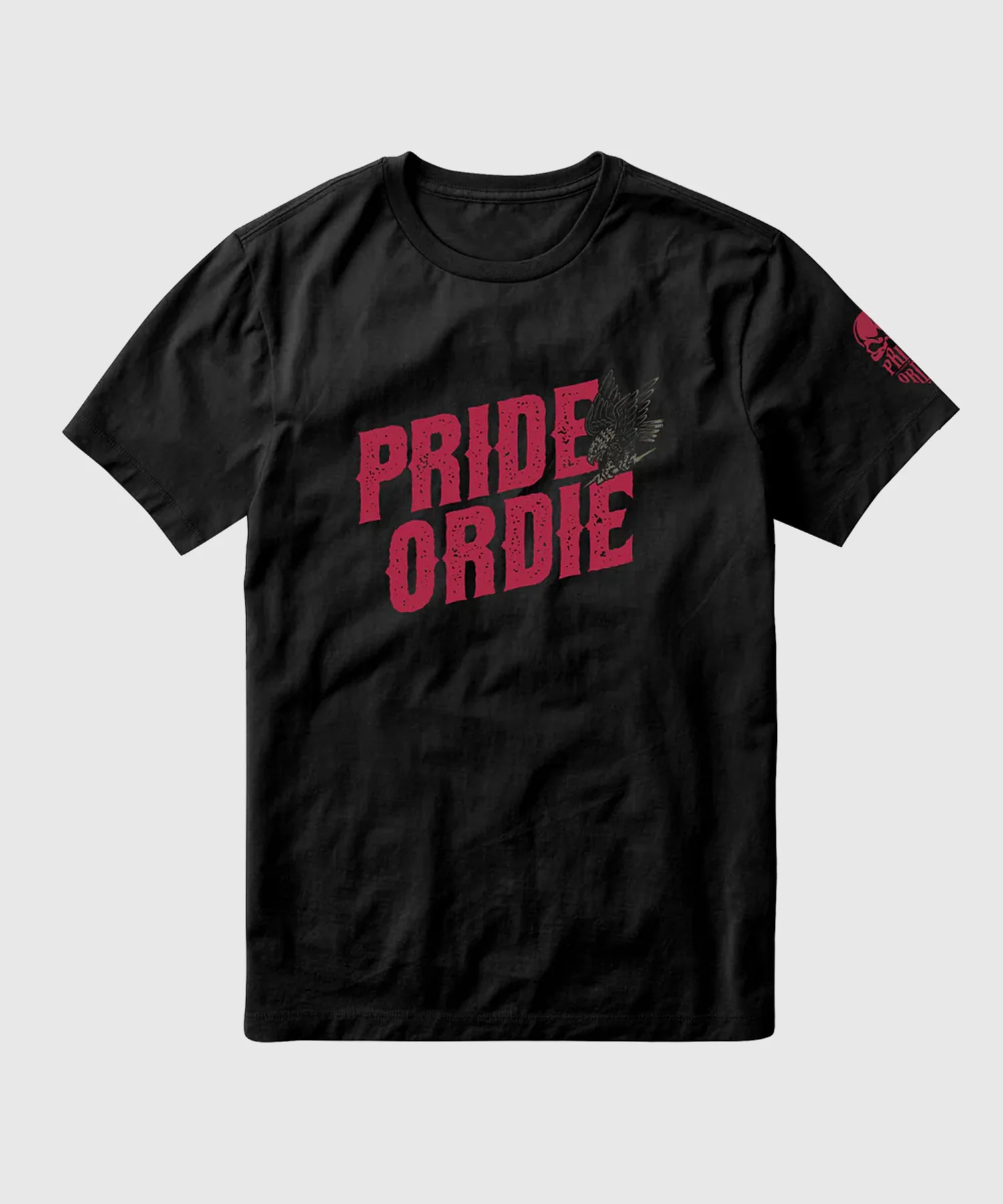 T-Shirt Pride Or Die Prey On The Strong - Noir - Image 2