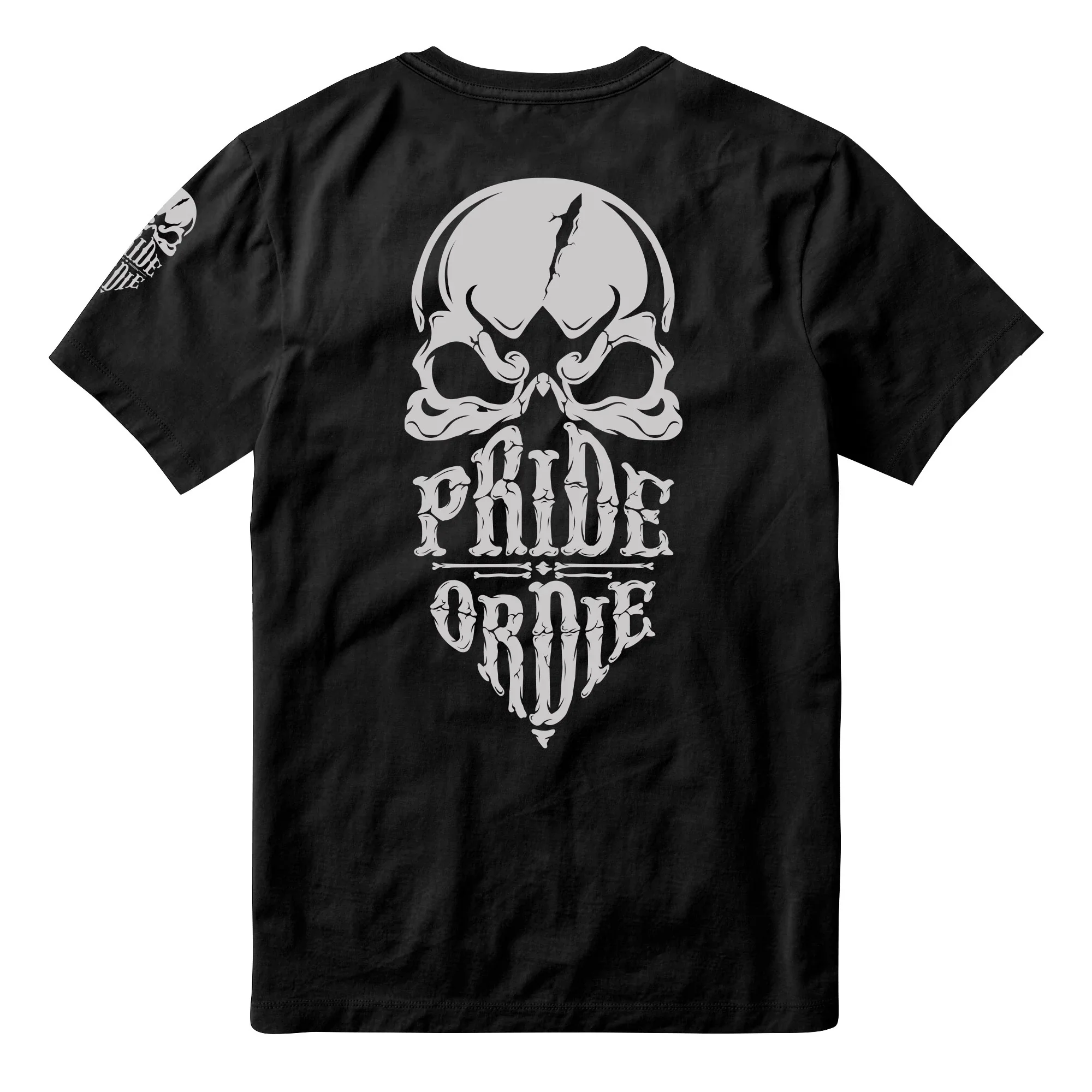 T-shirt Pride Or Die Reckless Bones - Noir