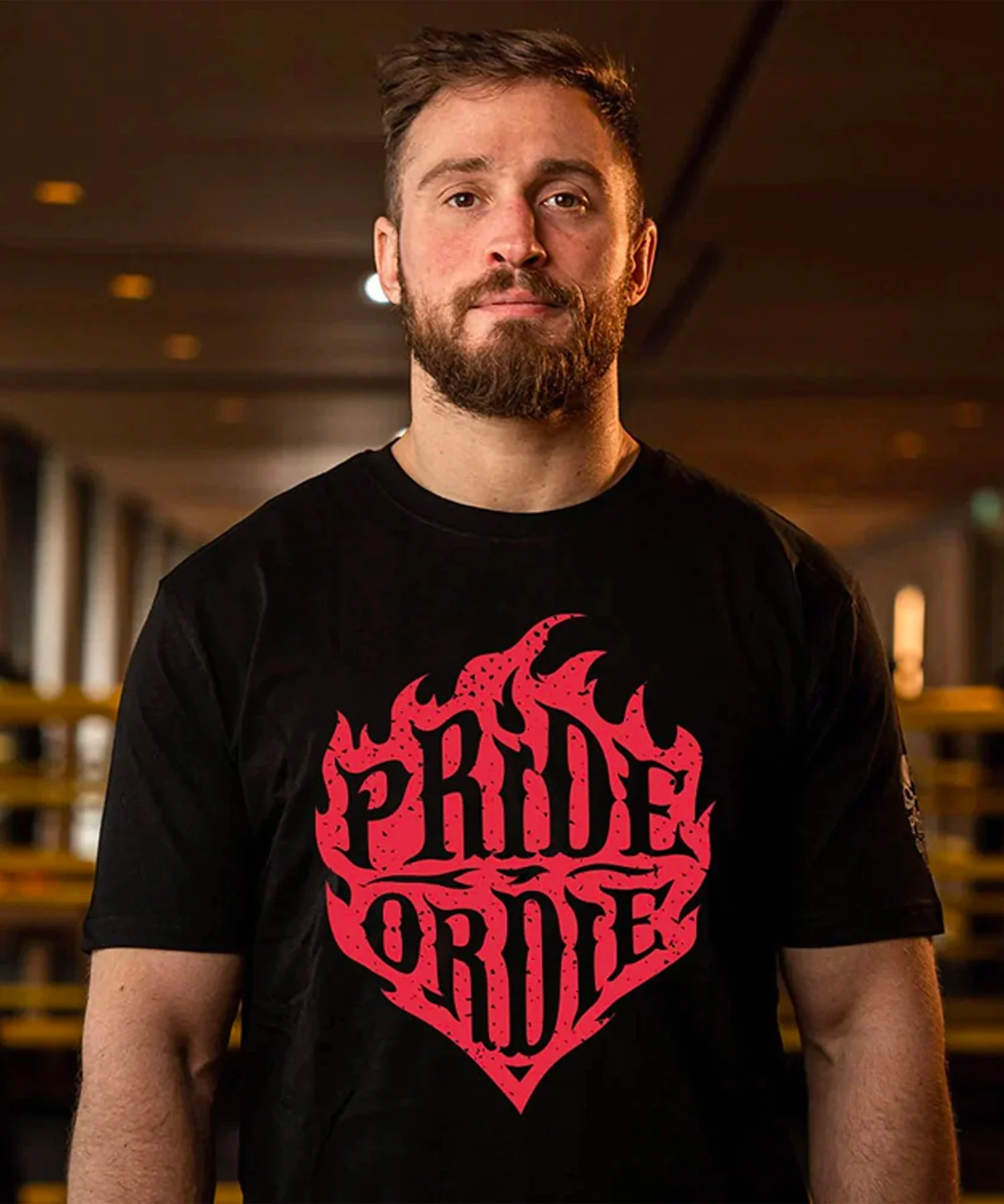 T-Shirt Pride Or Die Reckless Flames - Noir - Image 3