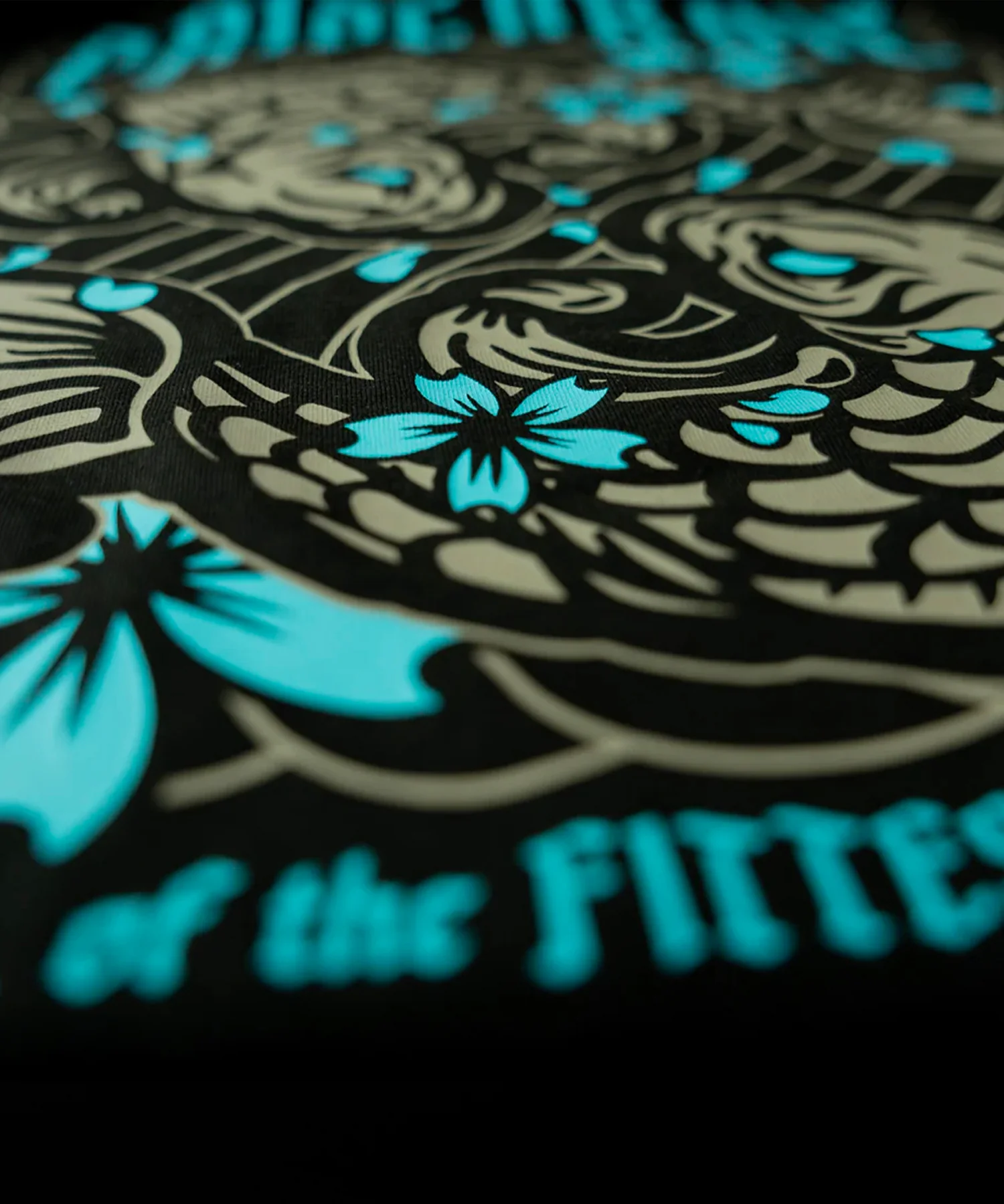 T-Shirt Pride Or Die Survival Of The Fittest - Noir - Image 3