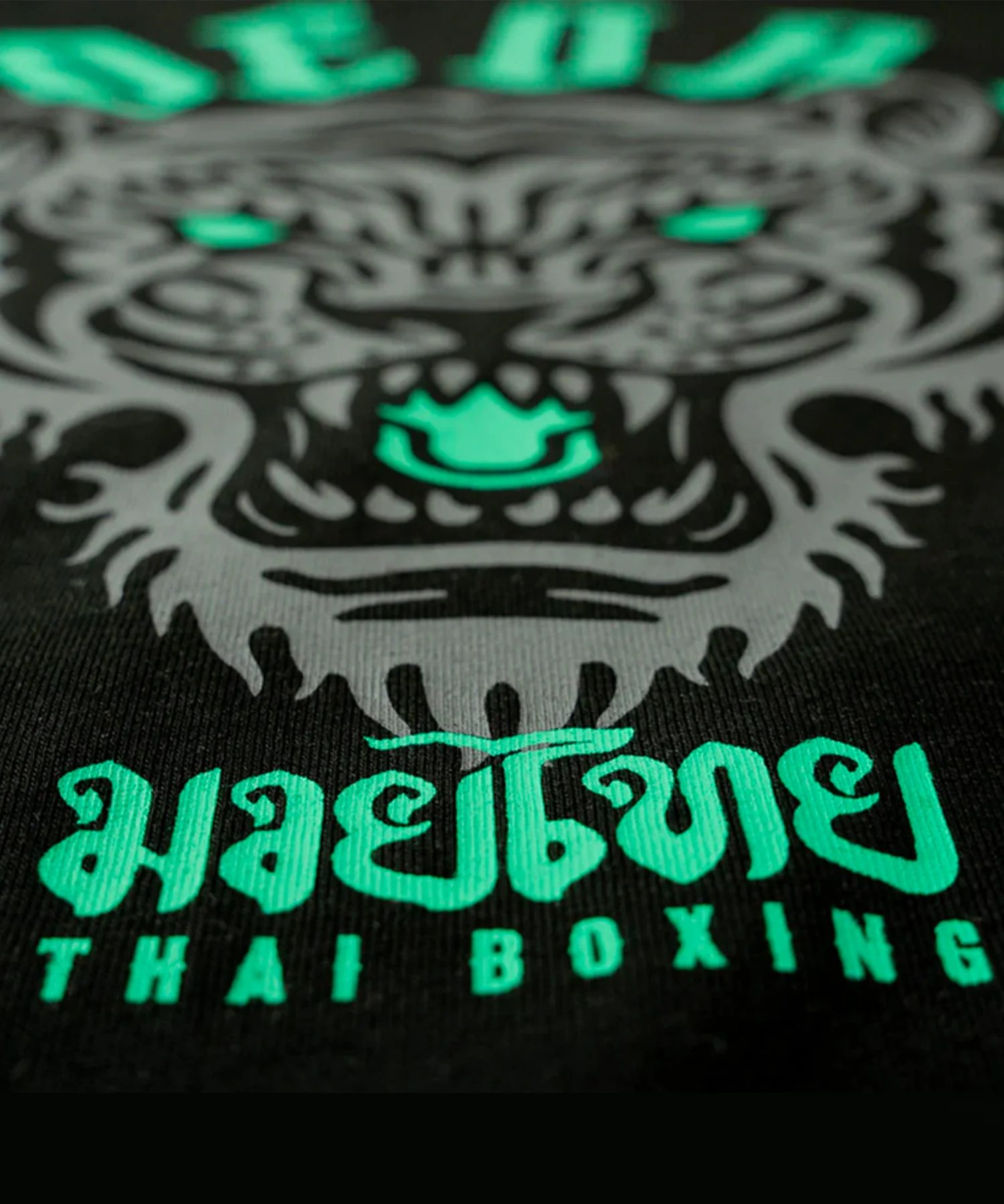 T-Shirt Pride Or Die Thaï Boxing - Noir - Image 4