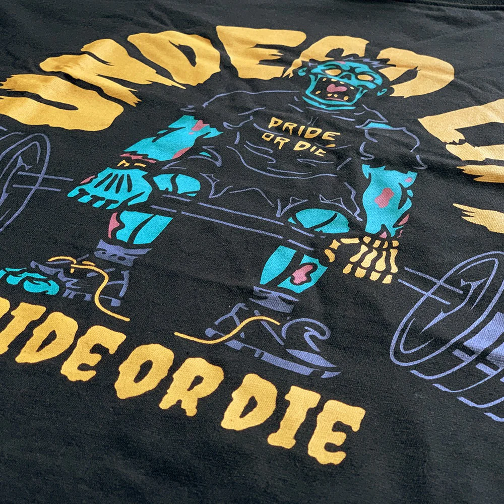 T-Shirt Pride Or Die Undead Lift - Noir - Image 5