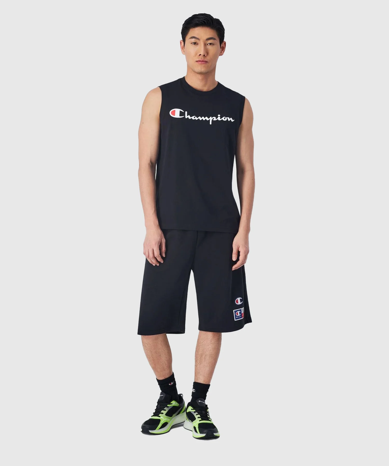 T-Shirt Sans Manches Champion Legacy - Noir - Image 2