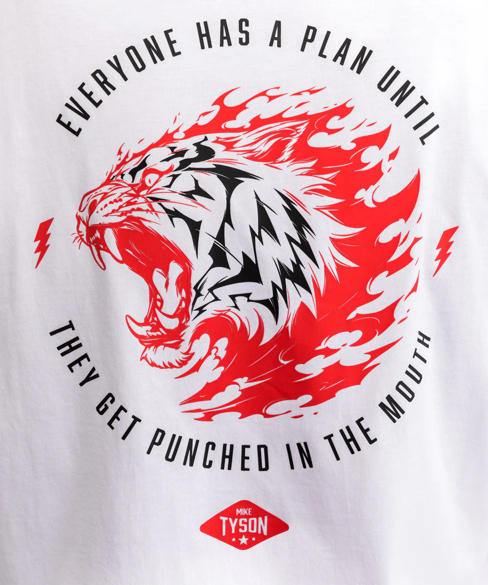 T-shirt sans manches Venum x Mike Tyson Tiger - Blanc Optique - Image 5