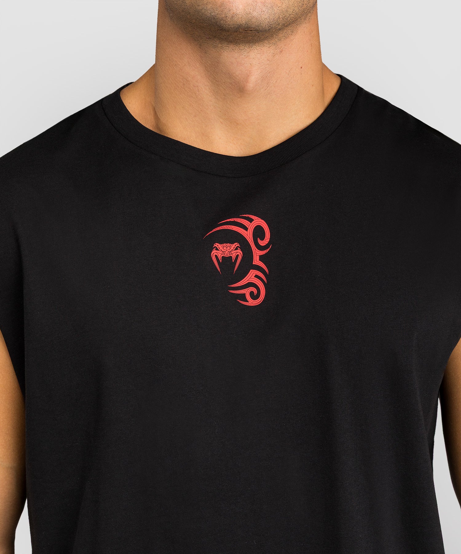 T-shirt sans manches Venum x Mike Tyson Tiger - Noir Profond - Image 4