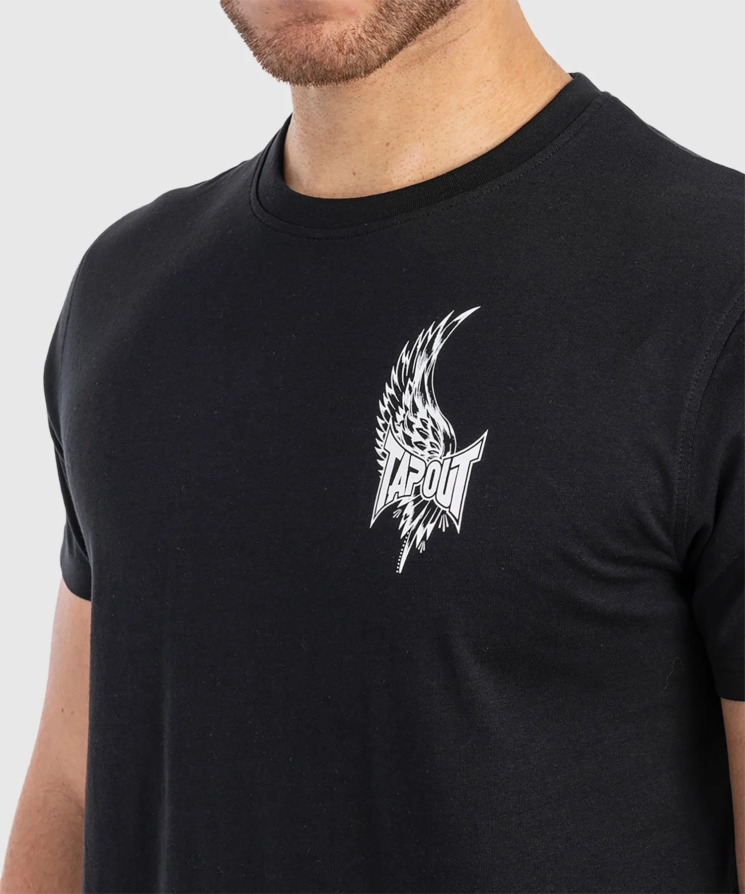 T-shirt Tapout Mask - Noir/Blanc - Image 3