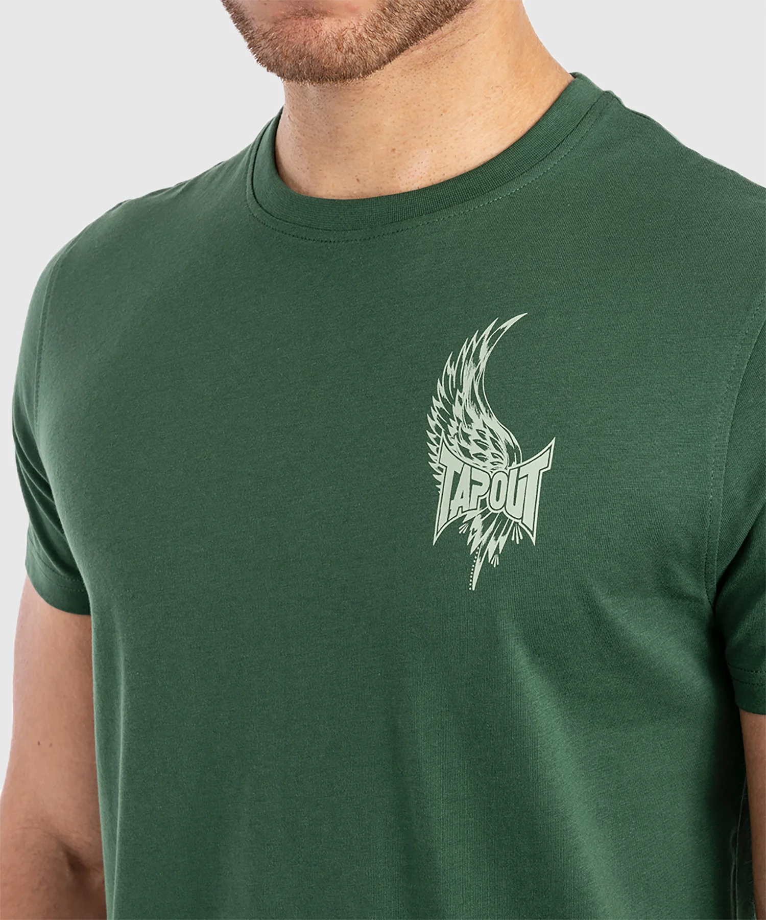 T-shirt Tapout Mask - Vert - Image 3