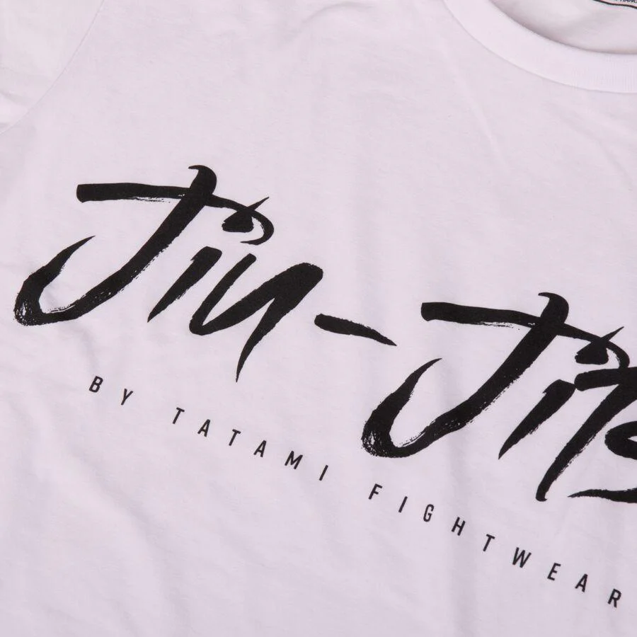T-shirt Tatami Fightwear Jiu Jitsu Signature - Blanc - Image 2