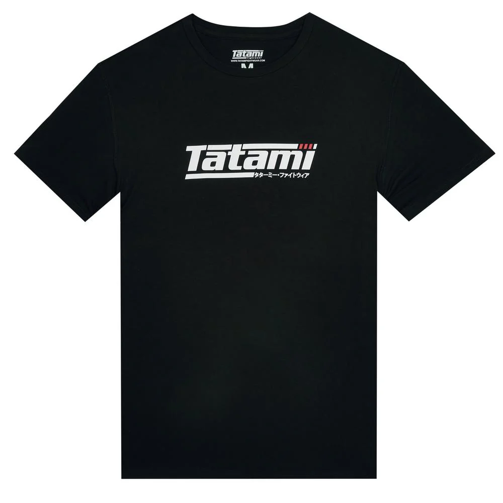 T-shirt Tatami Fightwear Logo - Manches Courtes - Noir