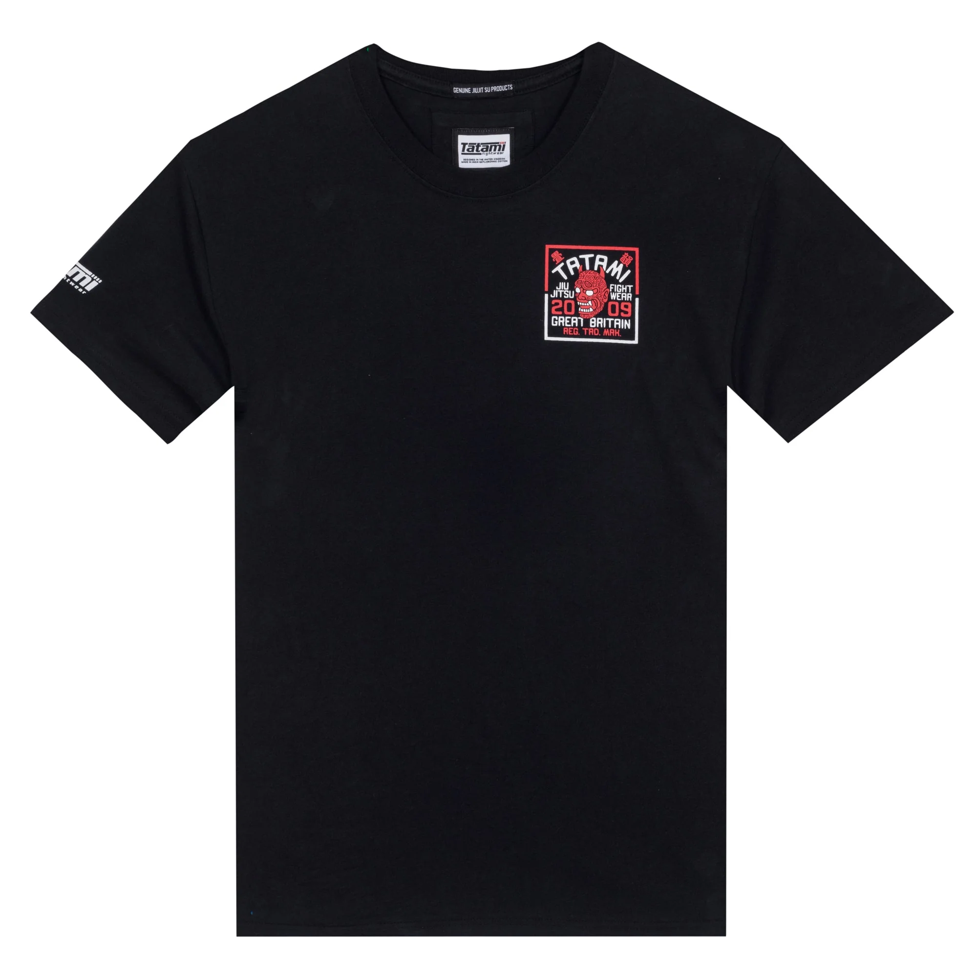 T-Shirt Tatami Fightwear Serpent Organic - Noir