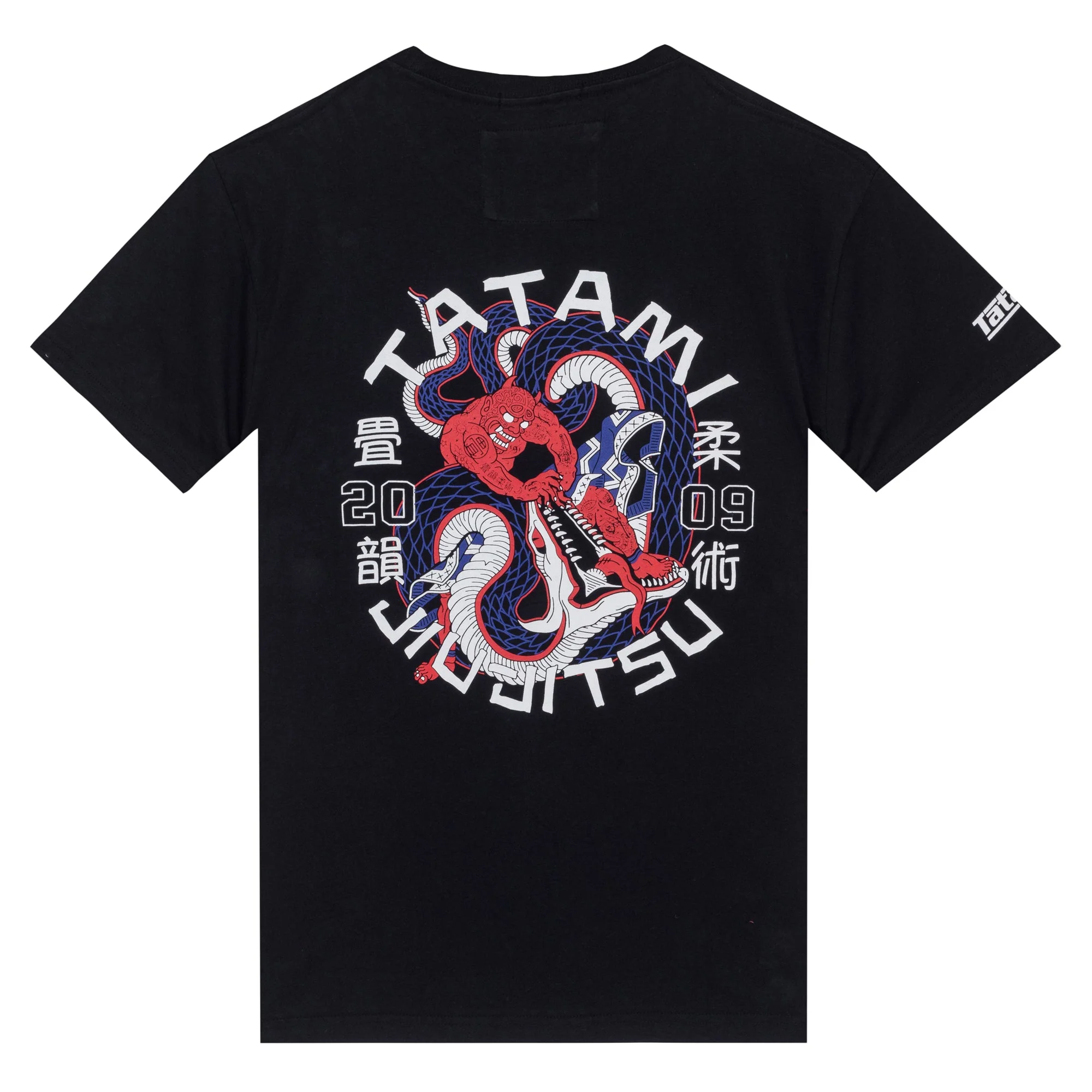 T-Shirt Tatami Fightwear Serpent Organic - Noir - Image 2