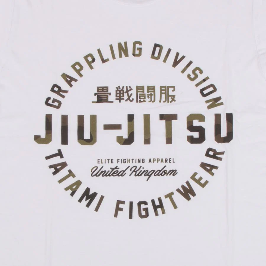 T-shirt Tatami Official Jiu-Jitsu Camo - Blanc - Image 3