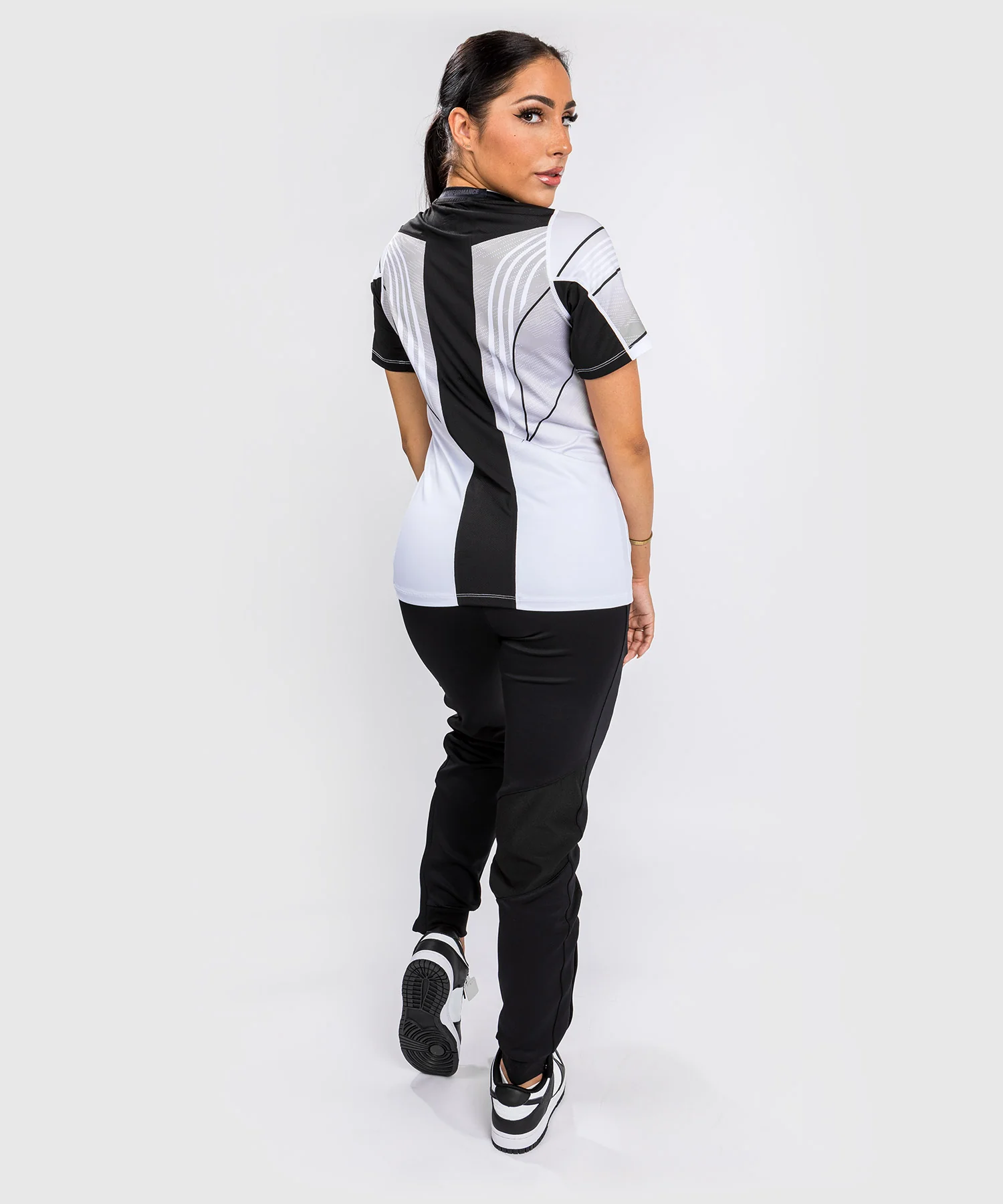 T-shirt Technique Femme UFC Venum Authentic Fight Night 2.0 - Blanc - Image 3