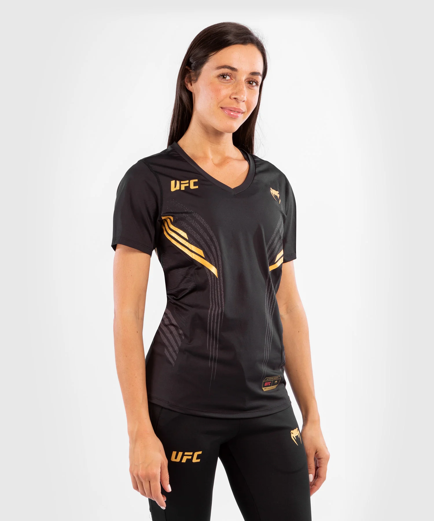 T-shirt Technique Femme UFC Venum Authentic Fight Night - Champion - Image 4