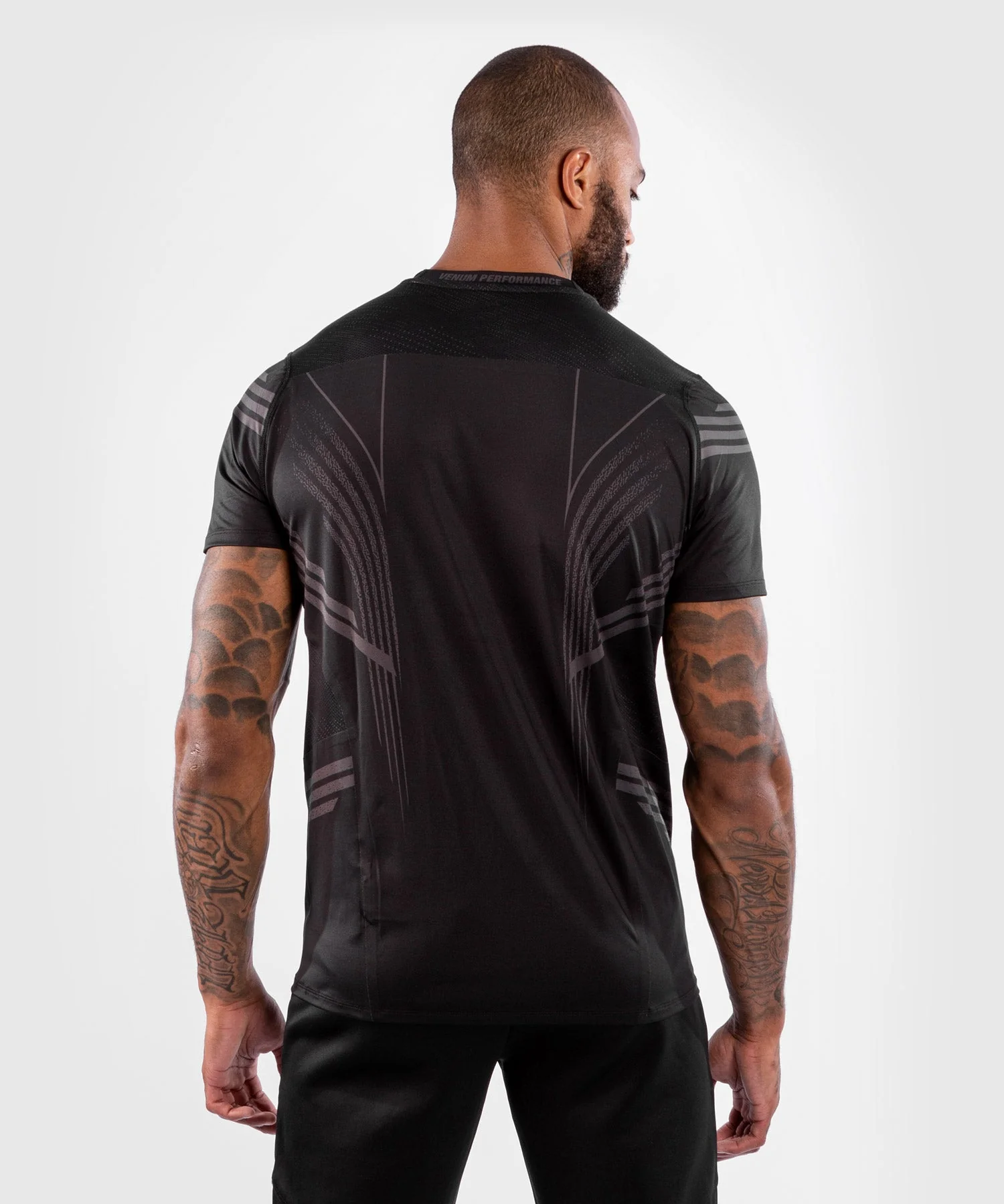 T-shirt Technique Homme UFC Venum Authentic Fight Night - Noir - Image 2