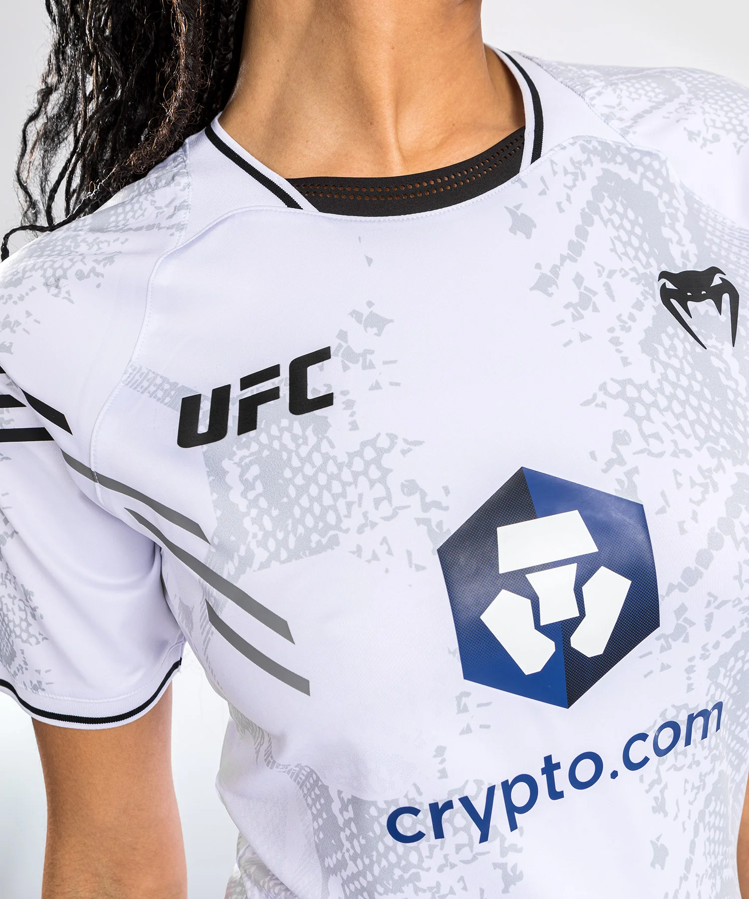 T-shirt Technique pour Femmes UFC Adrenaline by Venum Authentic Fight Night - Blanc - Image 4