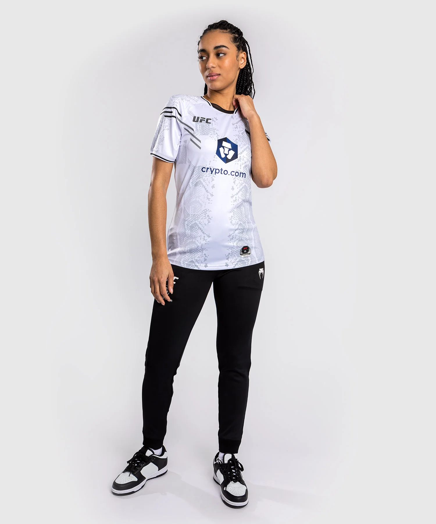 T-shirt Technique pour Femmes UFC Adrenaline by Venum Authentic Fight Night - Blanc - Image 7