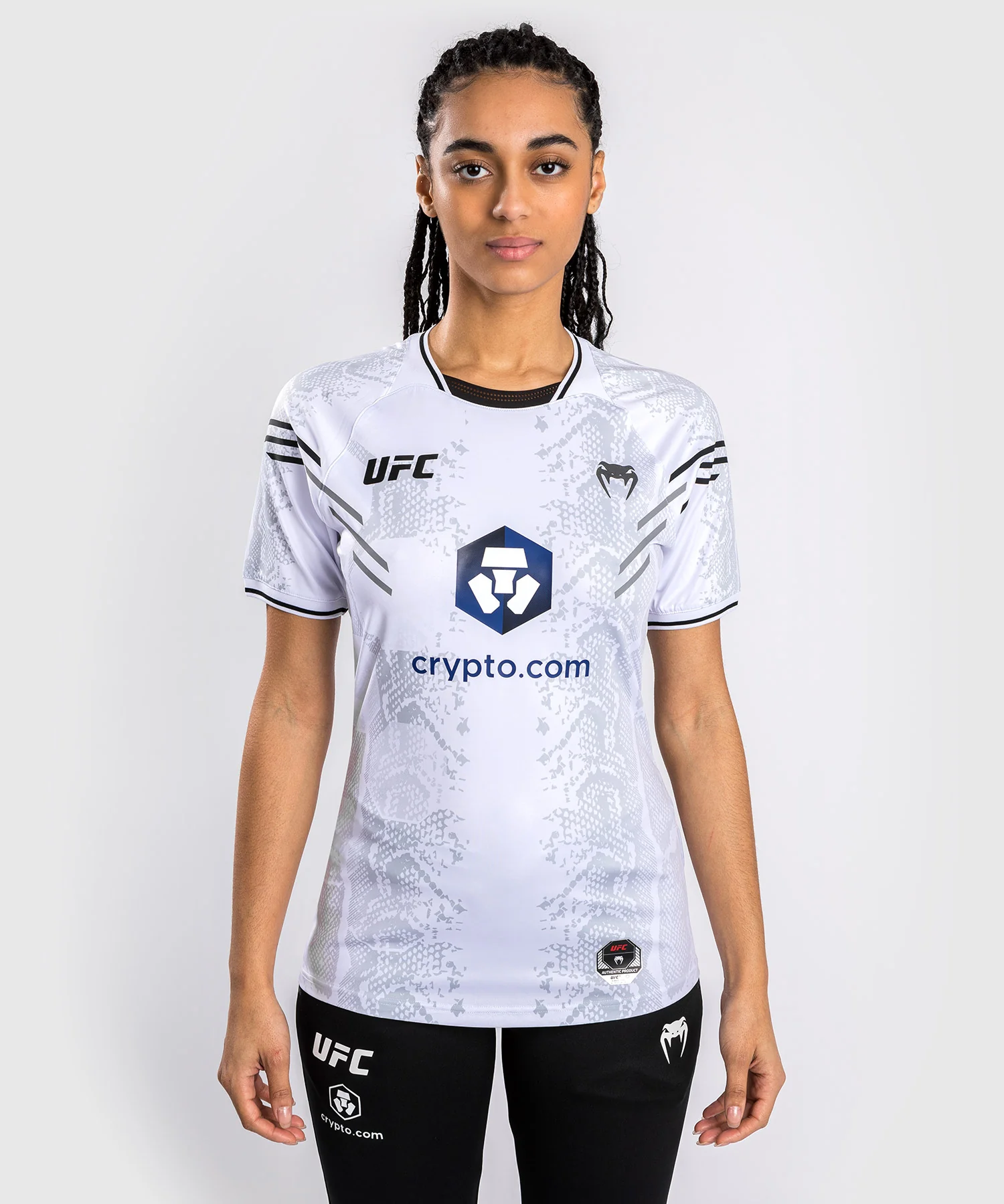 T-shirt Technique pour Femmes UFC Adrenaline by Venum Authentic Fight Night - Blanc - Image 9