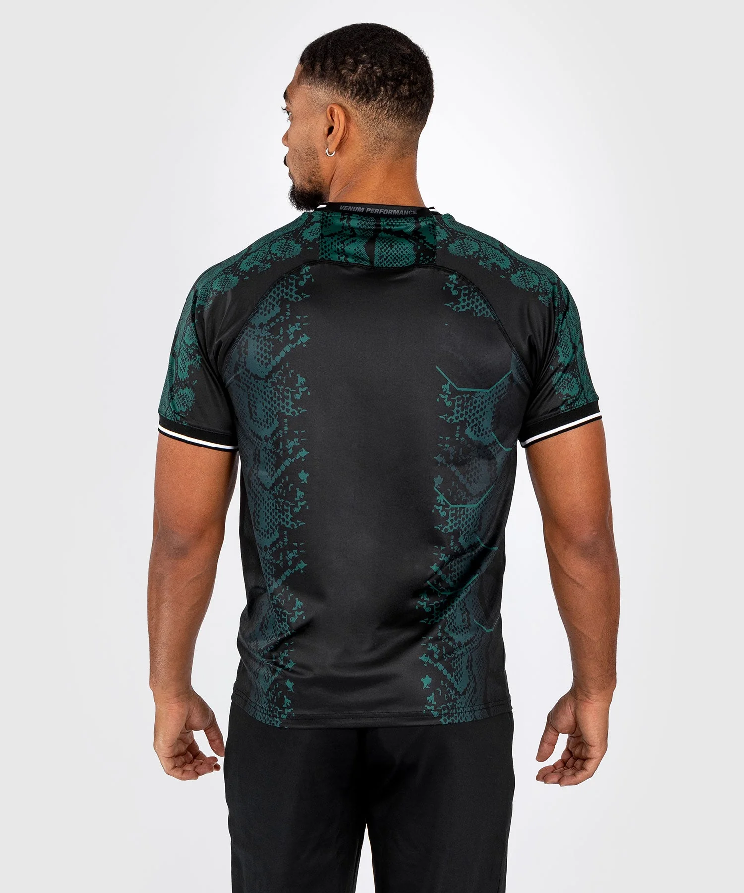 T-shirt Technique pour Hommes UFC Adrenaline by Venum Authentic Fight Night - Emerald Edition - Vert/Noir - Image 8