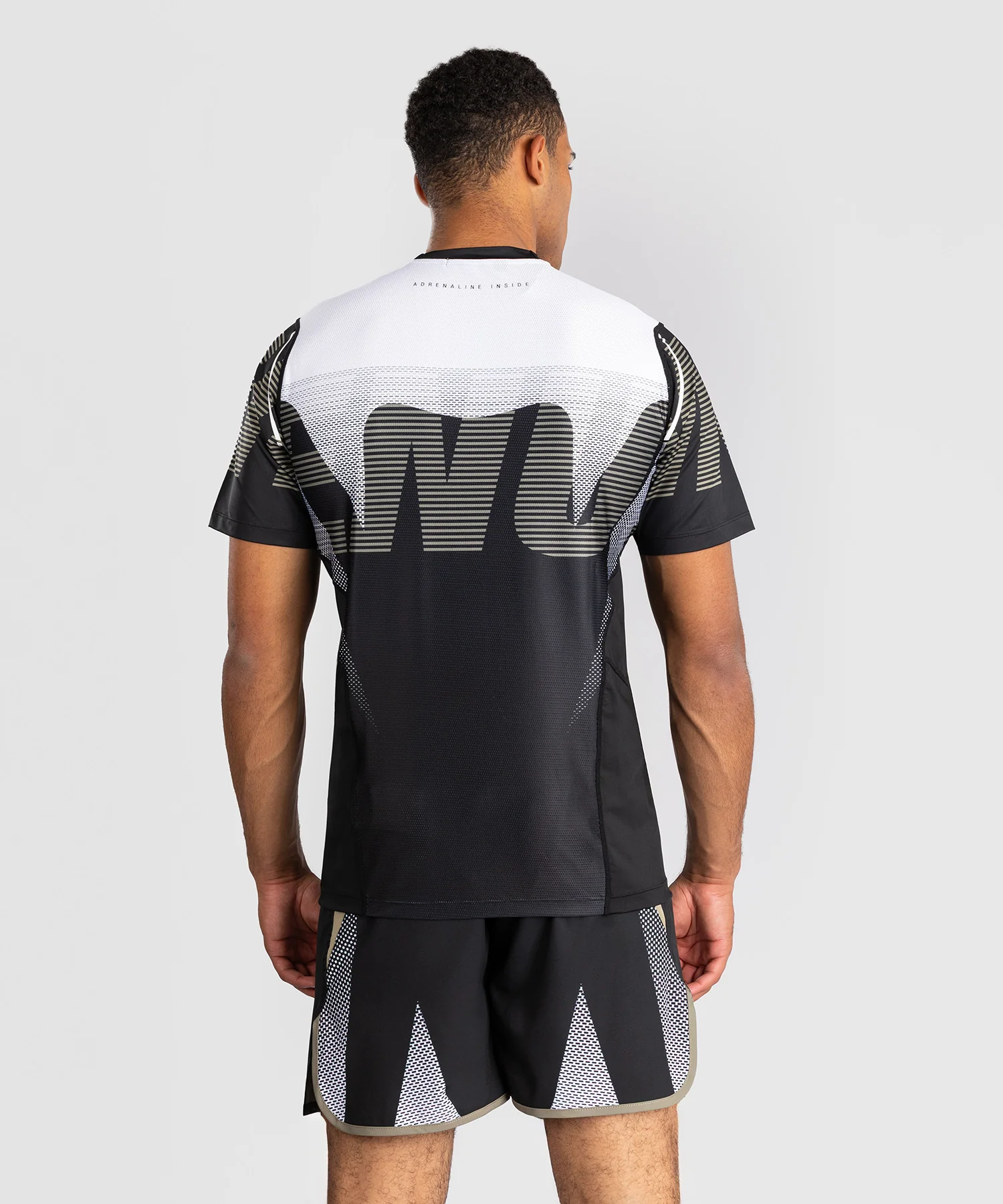 T-shirt Technique Venum Adrenaline Dry Tech – Noir/Sable - Image 2